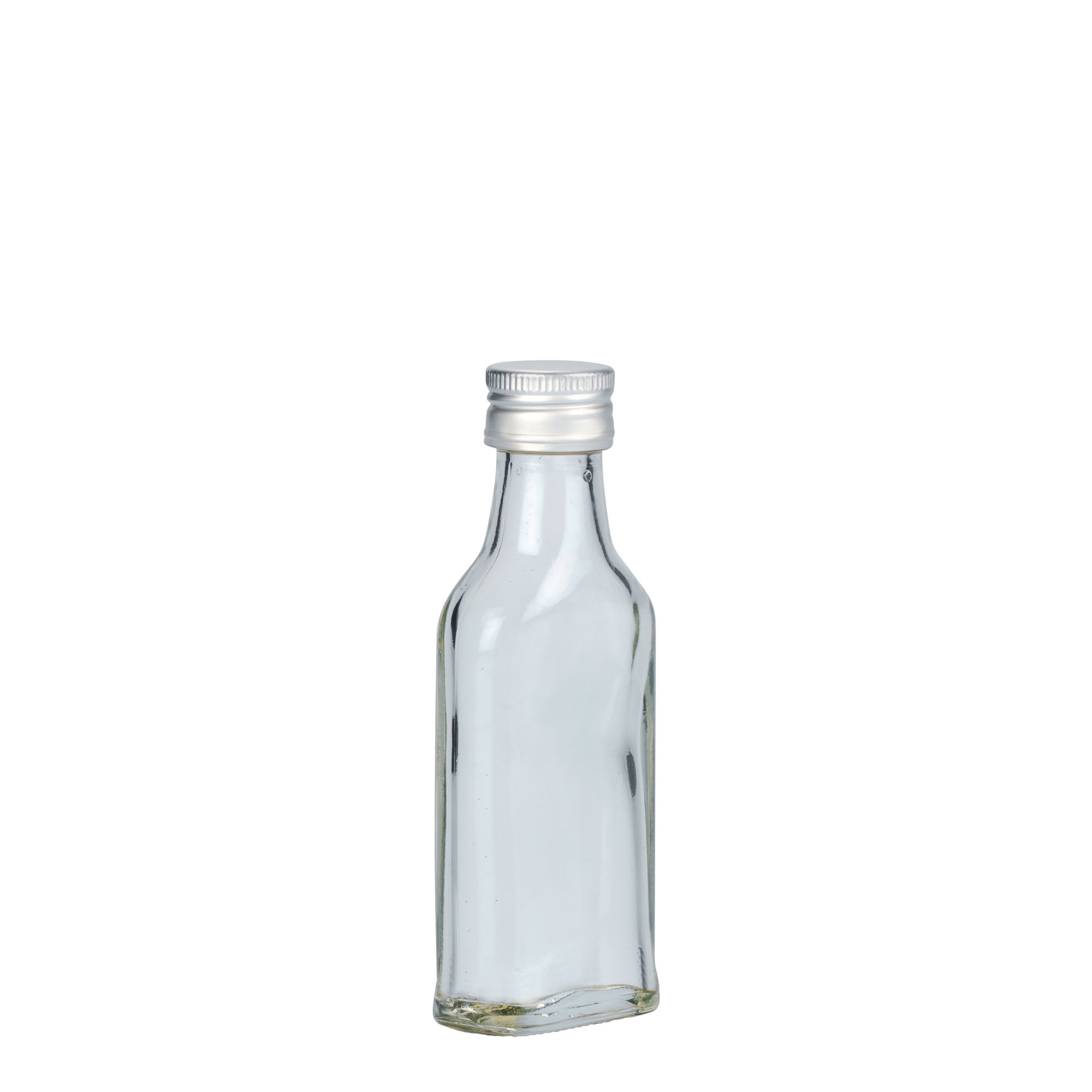 40 ml fickflaska, rektangulär, öppning: PP 22 40 ml fickflaska, rektangulär, öppning: PP 22