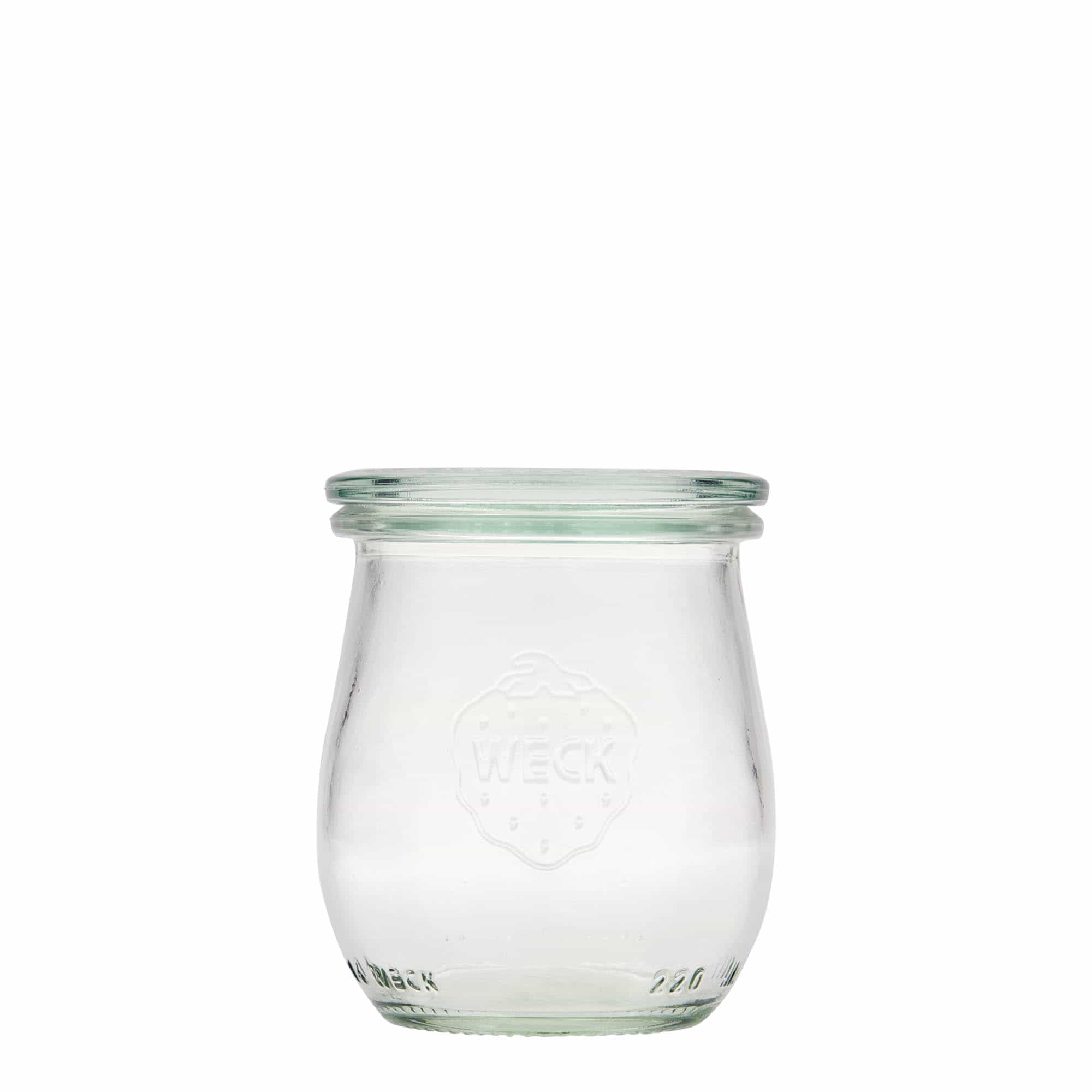220 ml WECK tulpanformad burk, mynning: rund kant 220 ml WECK tulpanformad burk, mynning: rund kant
