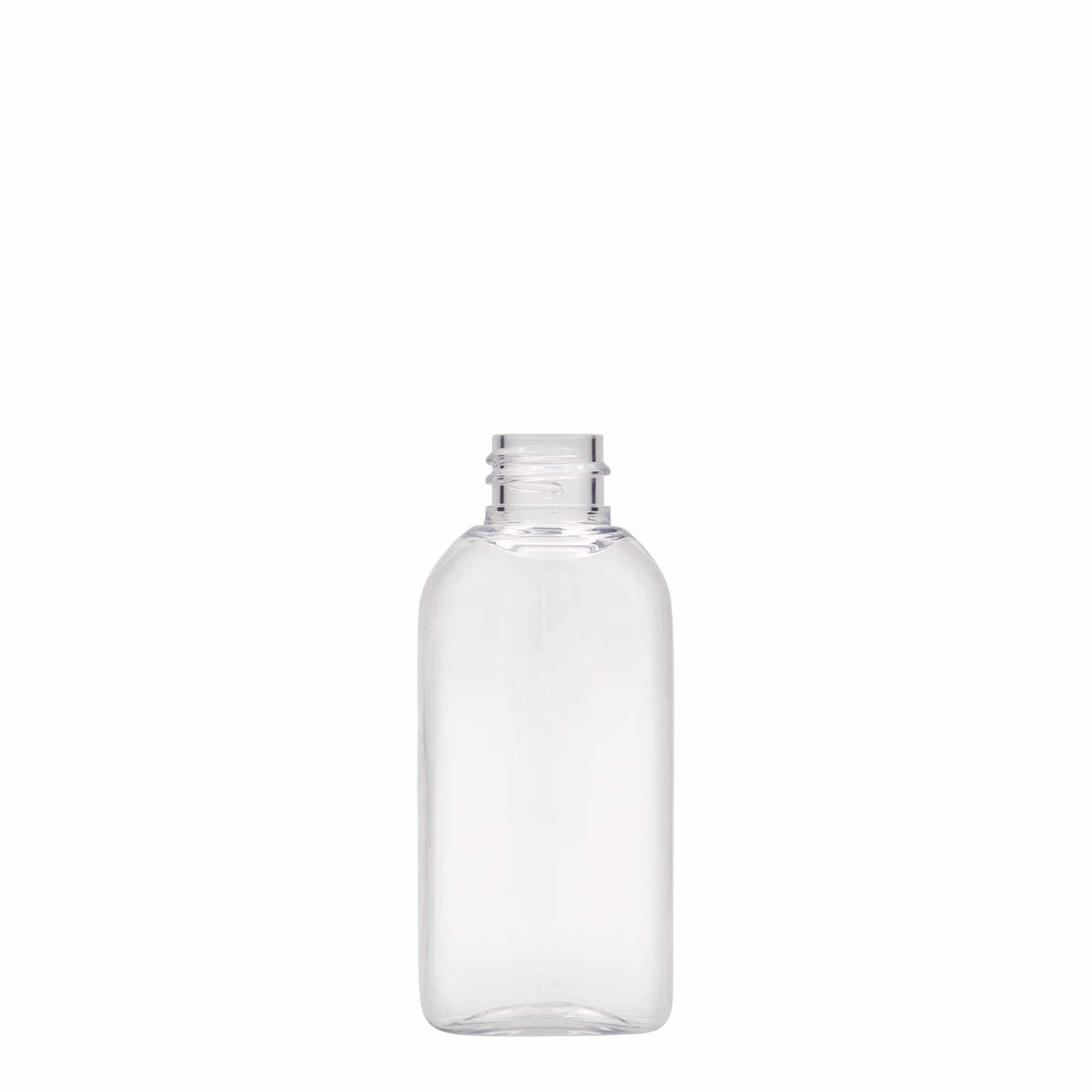 50 ml PET-flaska 'Iris', oval, plast, öppning: 20/410