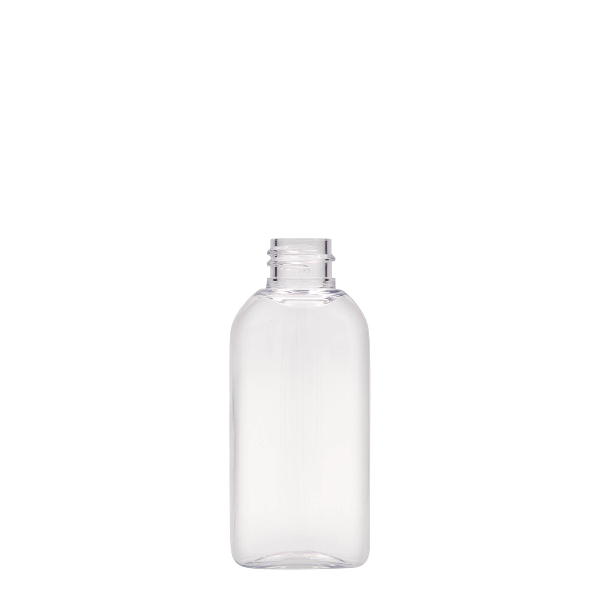 50 ml PET-flaska 'Iris', oval, plast, öppning: 20/410