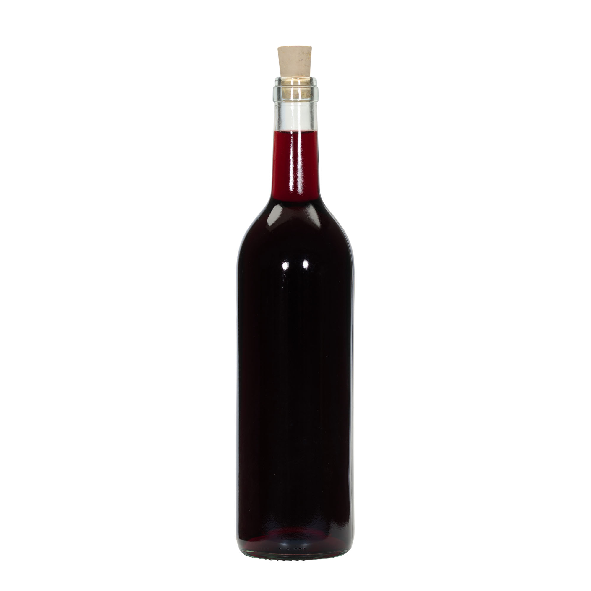 750 ml glasflaska 'Bordeaux Tradition', öppning: kork
