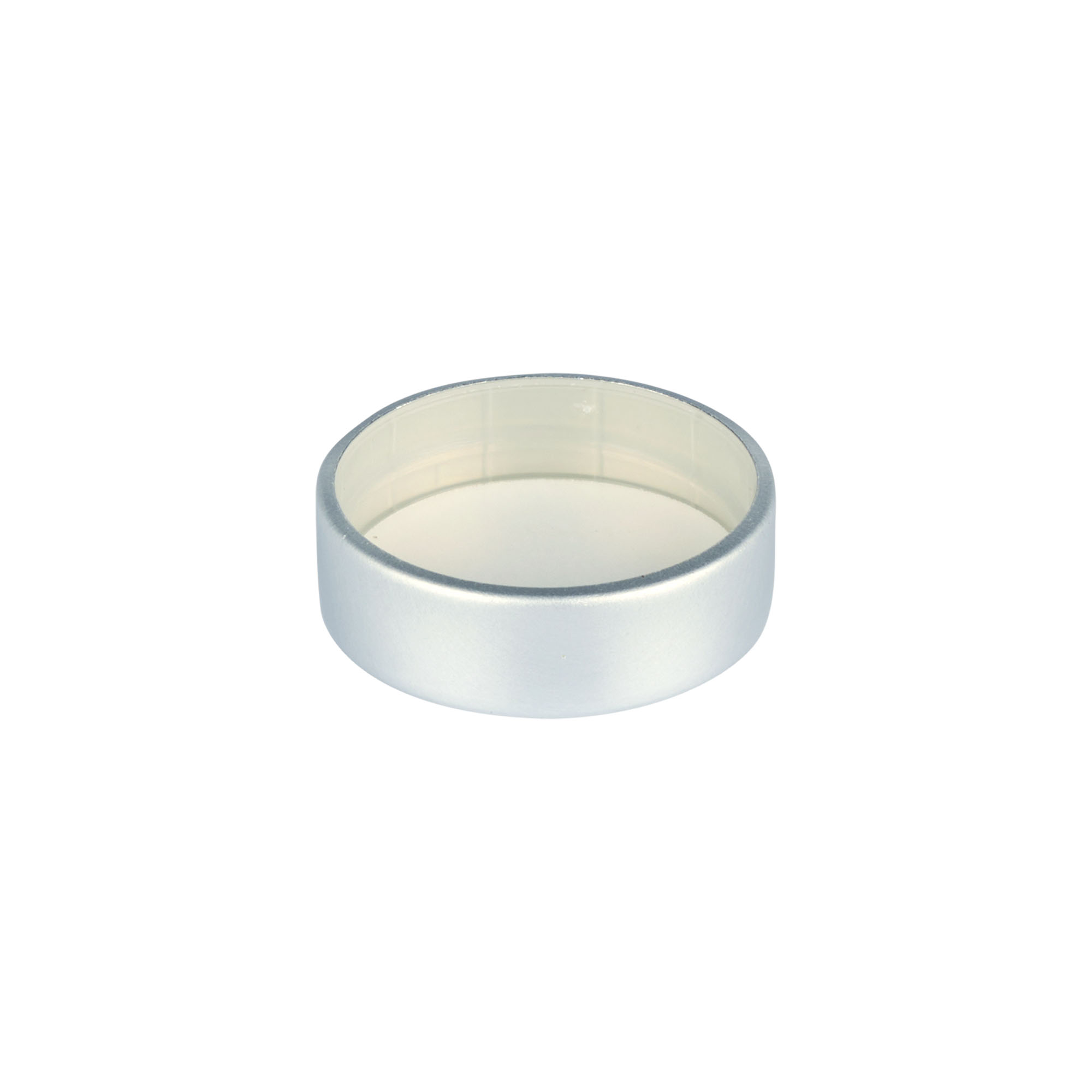 Skruvlock, metall, silver, för mynning: GPI 33/400 Skruvlock, metall, silver, för mynning: GPI 33/400