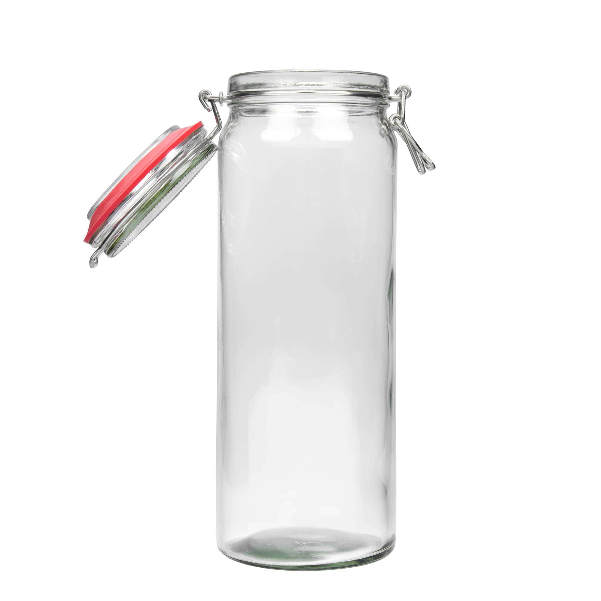 2 160 ml patentburk, mynning: trådbygellock