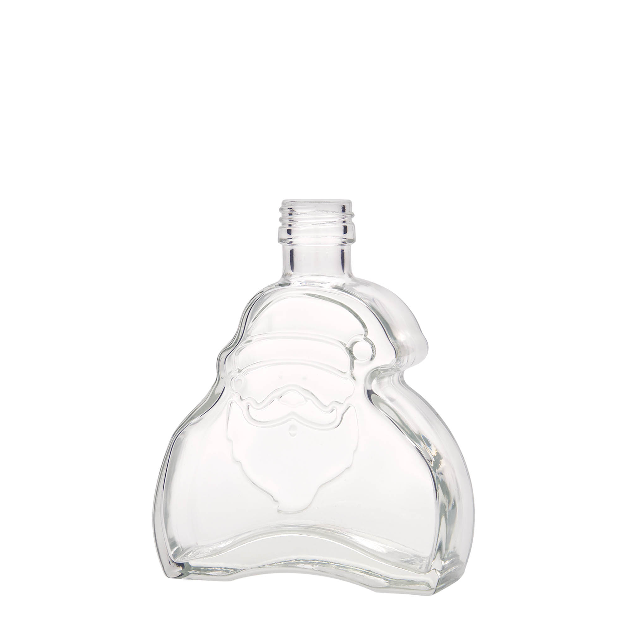 200 ml glasflaska 'Jultomten', öppning: PP 28 200 ml glasflaska 'Jultomten', öppning: PP 28