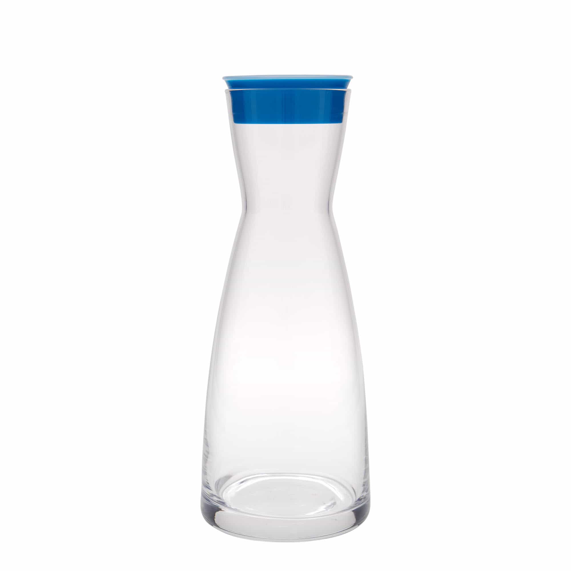 1 000 ml karaff 'Ypsilon', glas, blå
