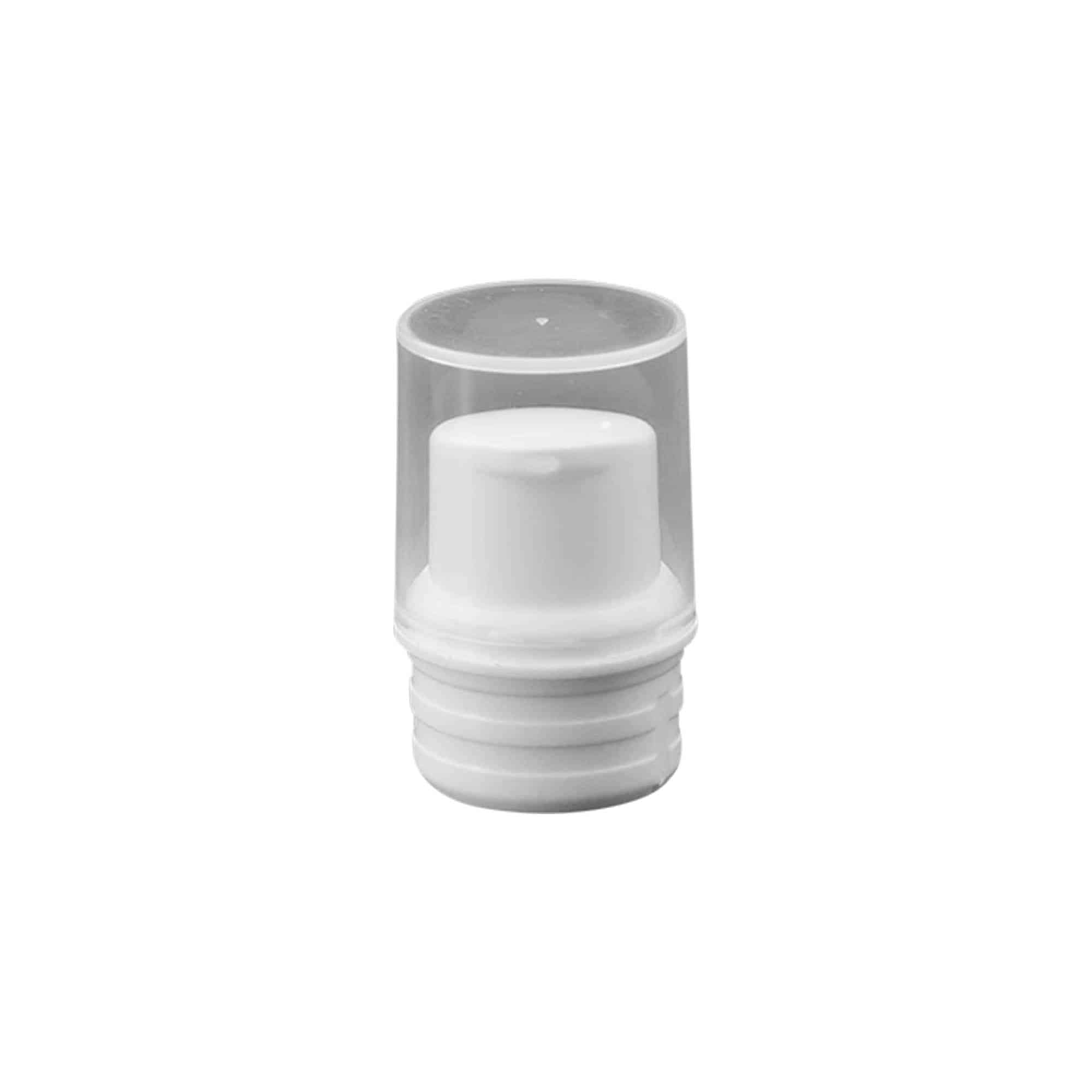 Airless dispenser pumphuvud 'Nano', PP-plast, vit