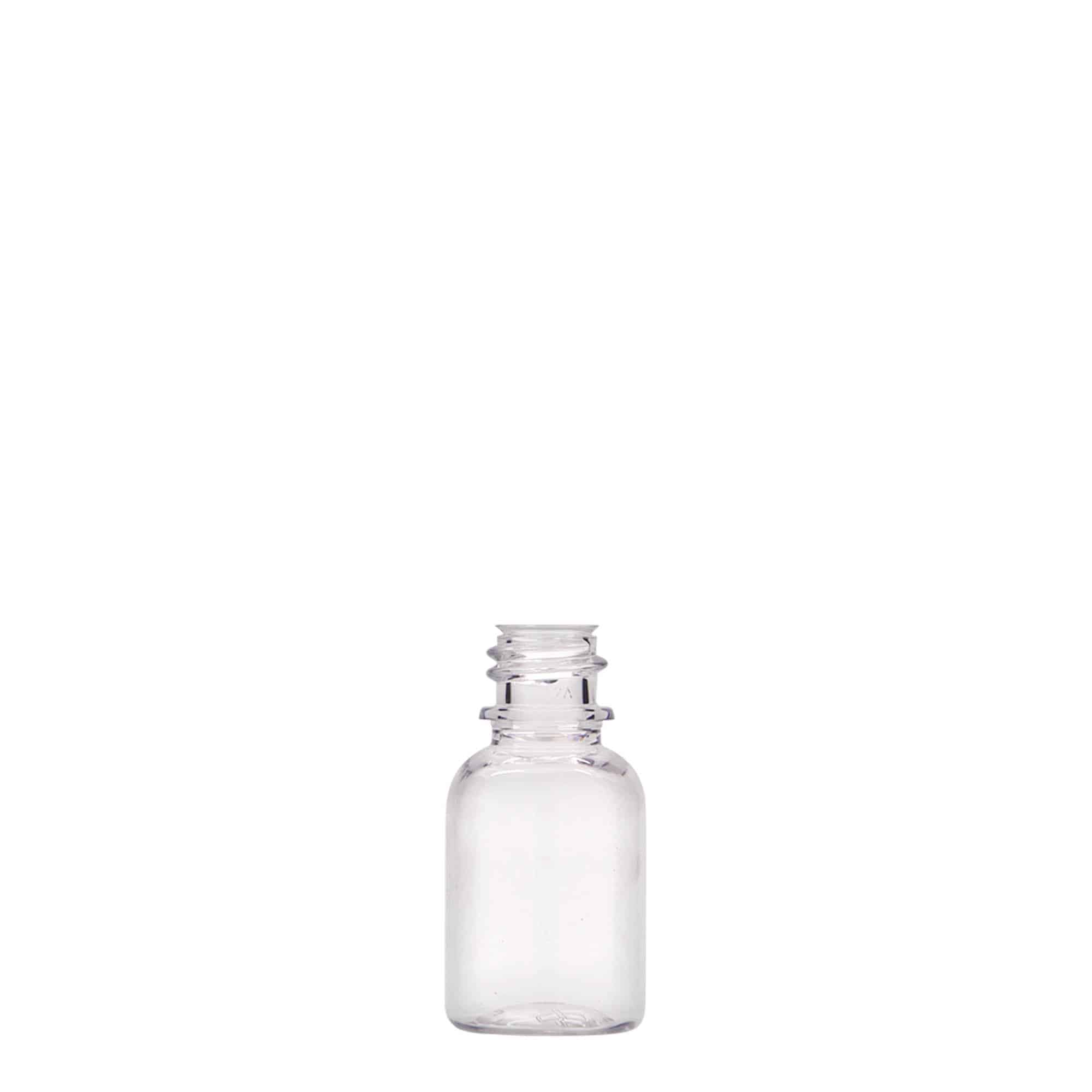 20 ml PET-medicinflaska 'Easy Living', plast, mynning: DIN 18