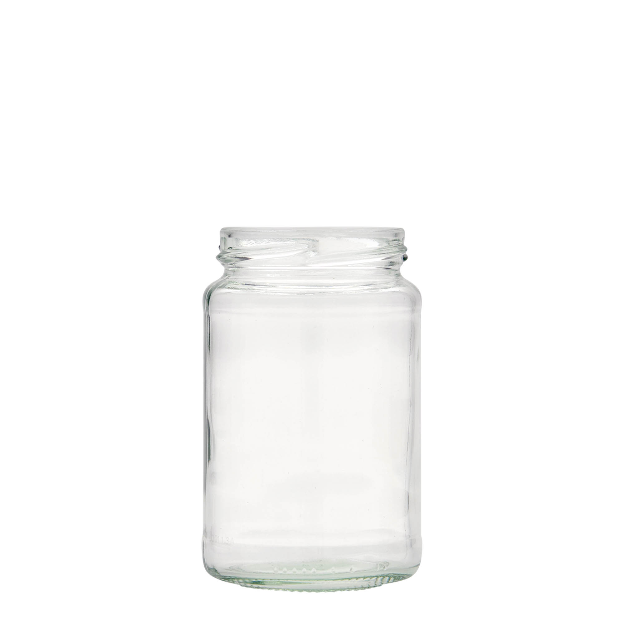 225 ml högt runt glas, mynning: Twist-Off (TO 58) 225 ml högt runt glas, mynning: Twist-Off (TO 58)