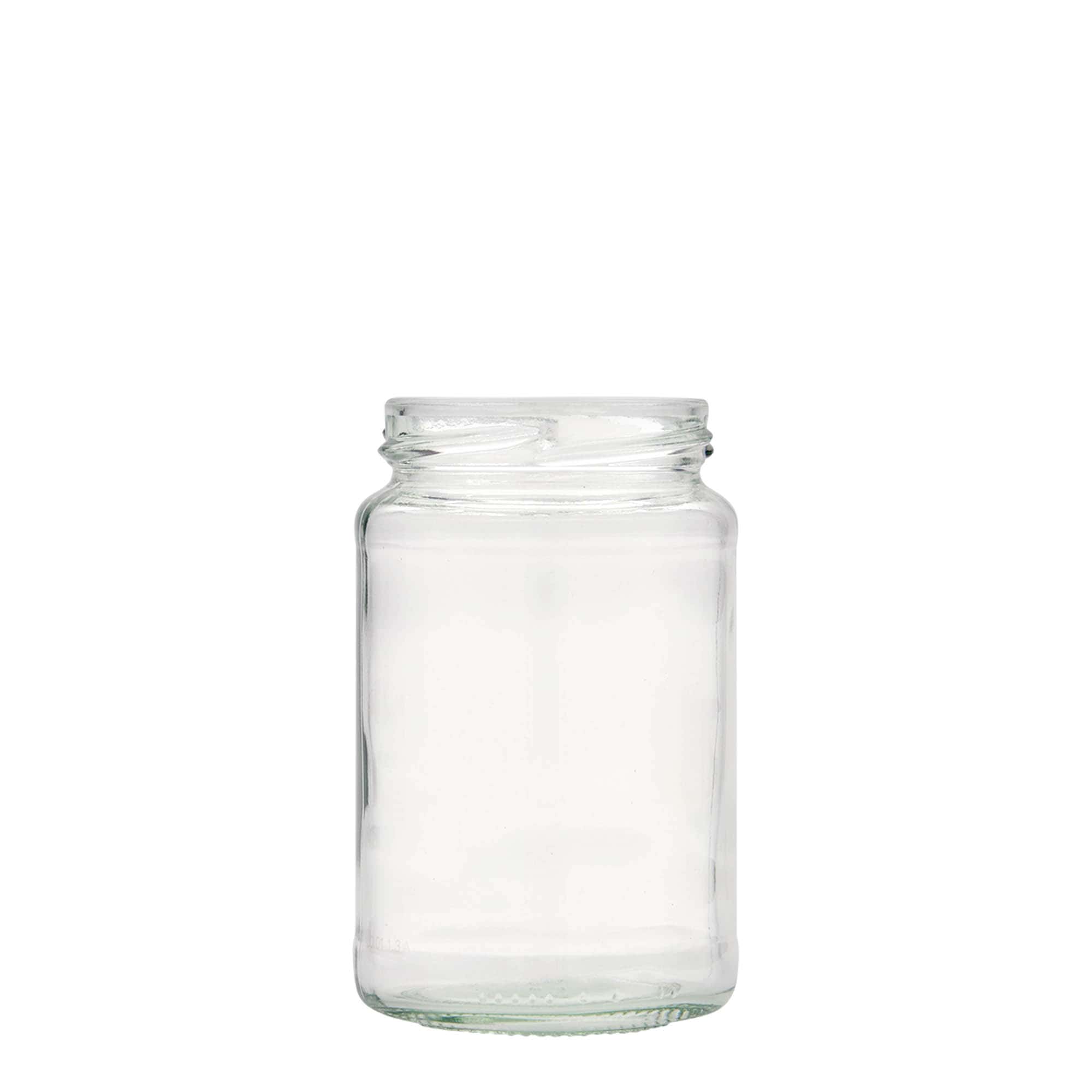 225 ml högt runt glas, mynning: Twist-Off (TO 58)