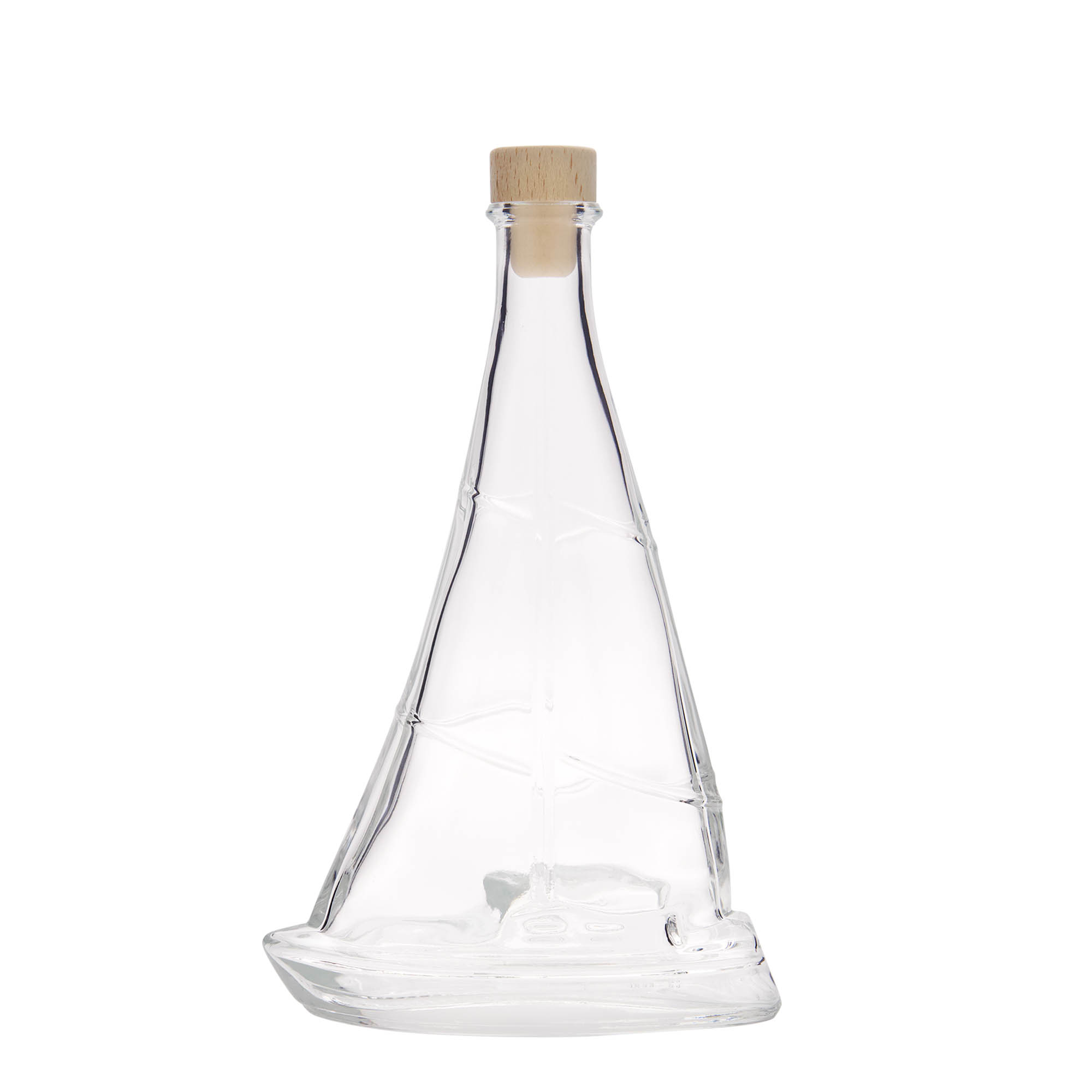 350 ml glasflaska 'Segelbåt', öppning: kork