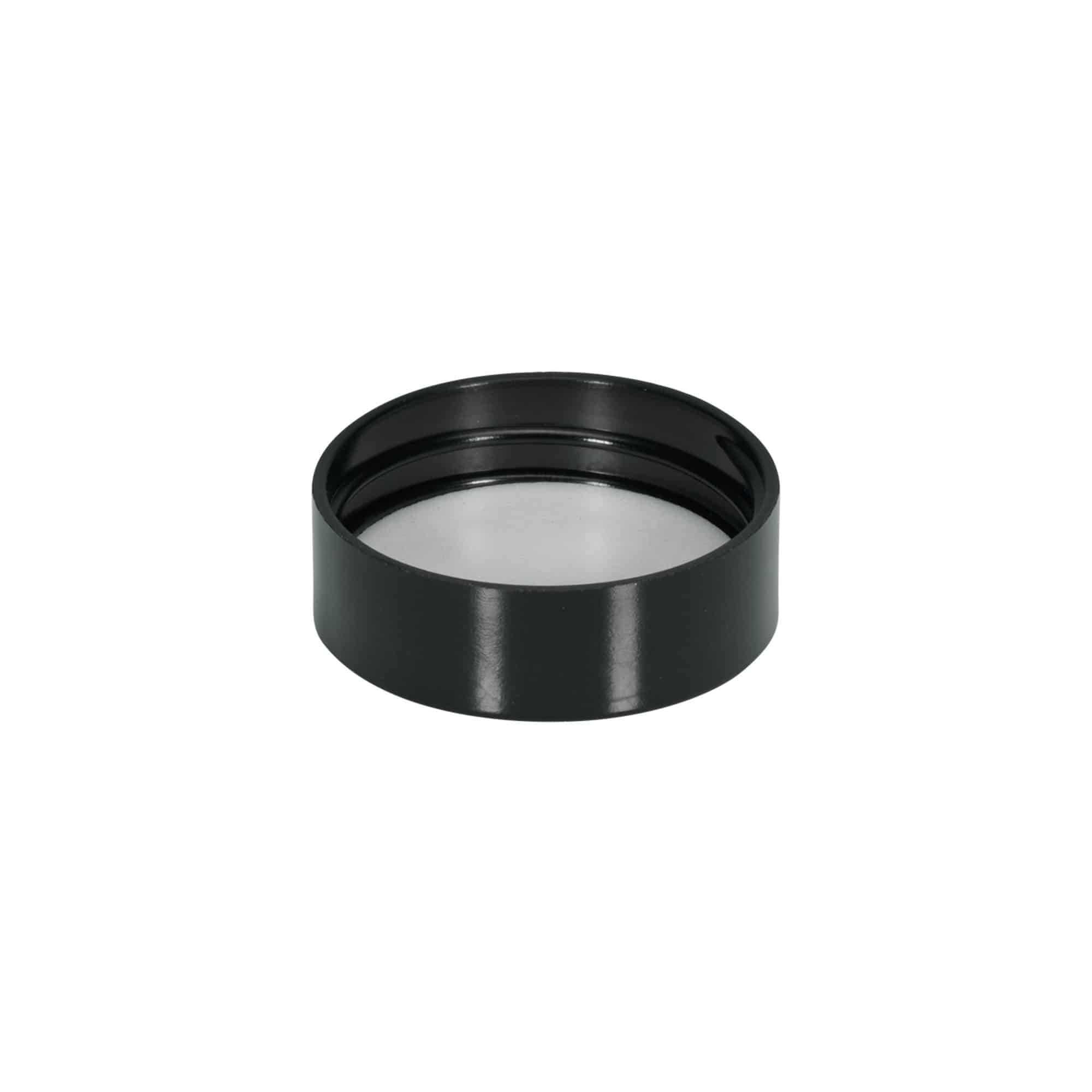 Skruvlock för 30 ml 'Brown Line', PP, vitt