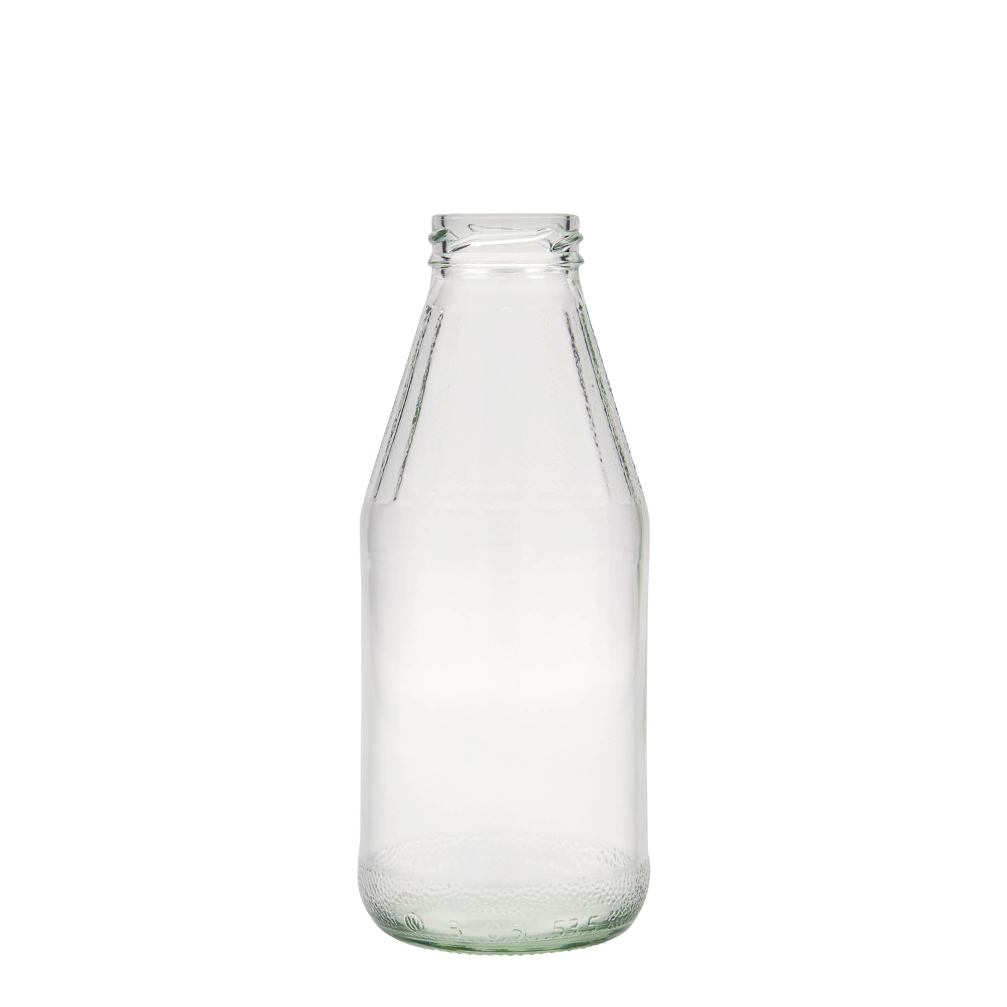 500 ml universalflaska med vid hals, glas, öppning: Twist-Off (TO 43)