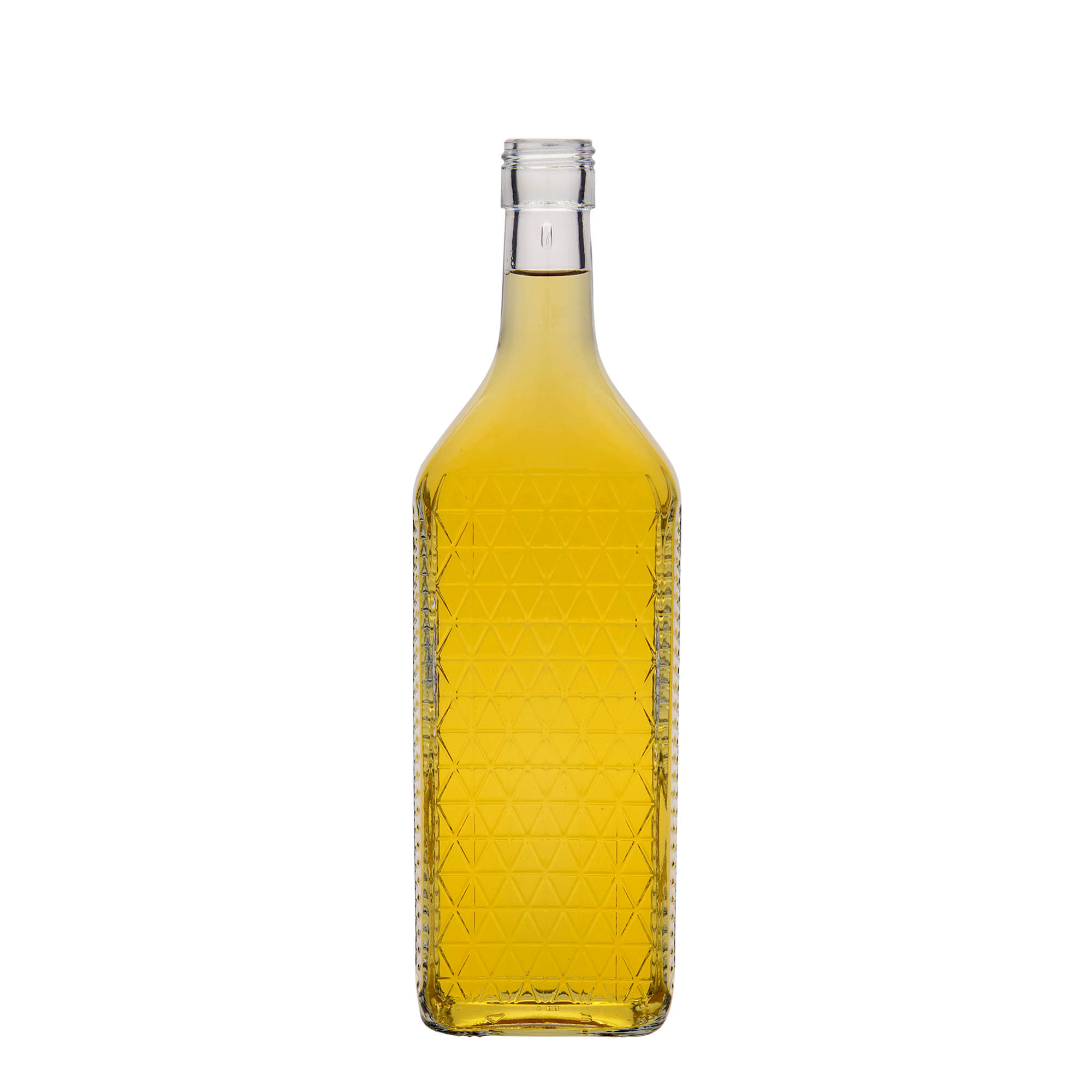 700 ml glasflaska 'Caruso', rektangulär, mynning: PP 31,5 700 ml glasflaska 'Caruso', rektangulär, mynning: PP 31,5