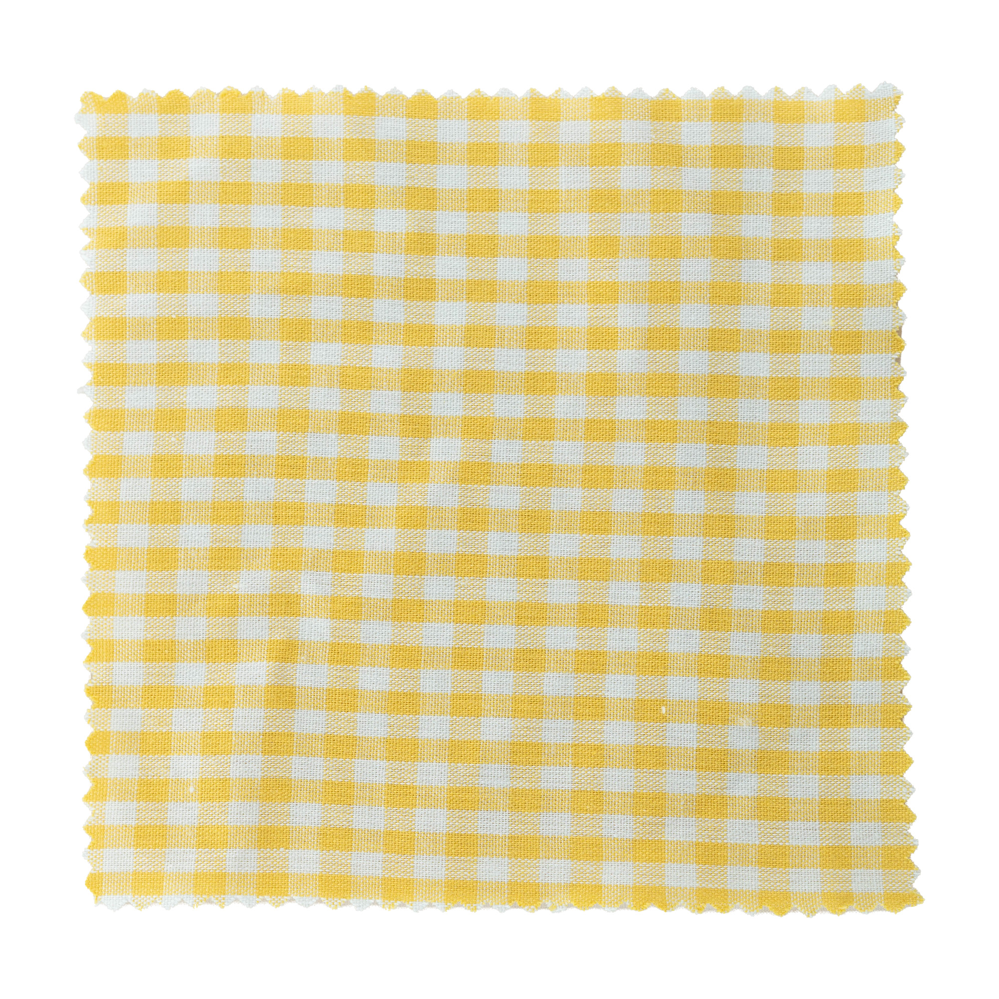 Tygservett rutigt 15x15, kvadratisk, textil, gul, öppning: TO58-TO82