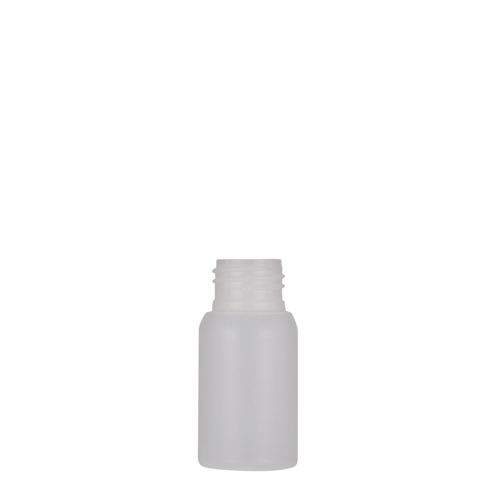 30 ml plastflaska 'Tuffy', HDPE, natur, mynning: 24/410