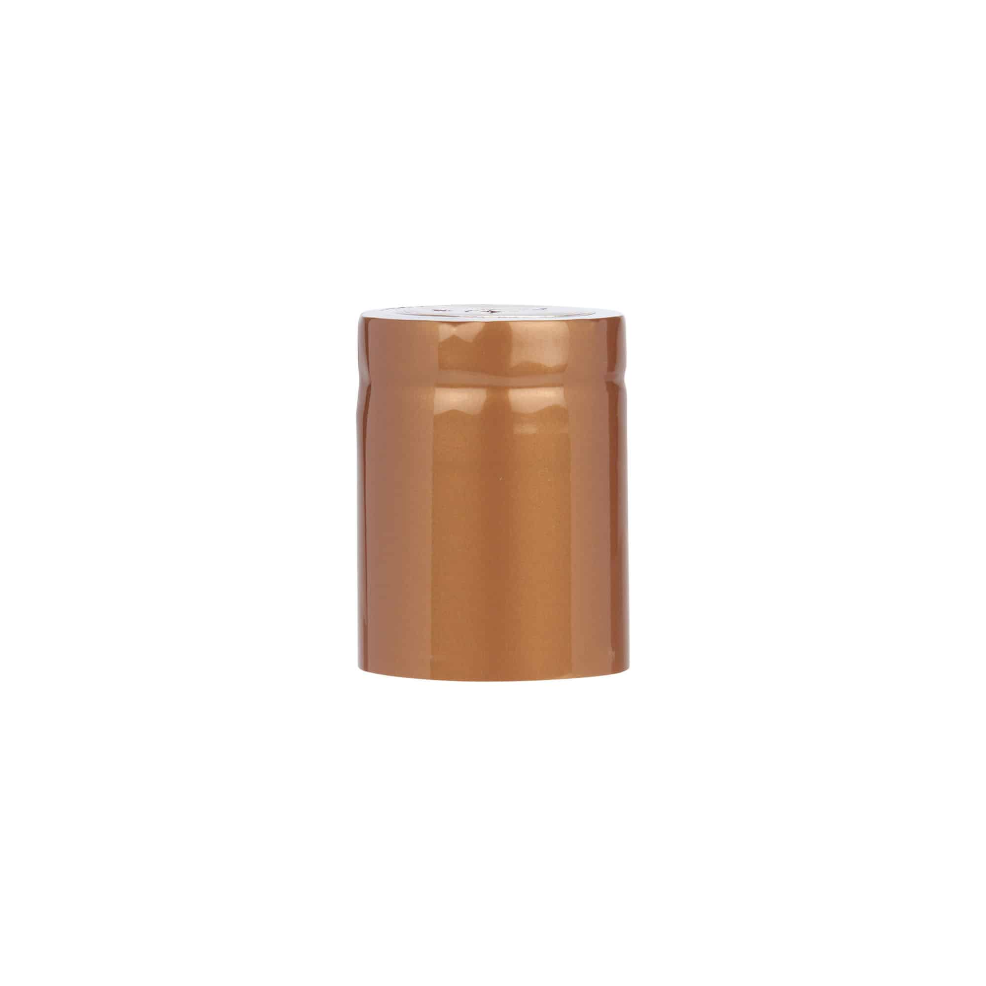 Krympkapsel 32x41, PVC-plast, brons Krympkapsel 32x41, PVC-plast, brons