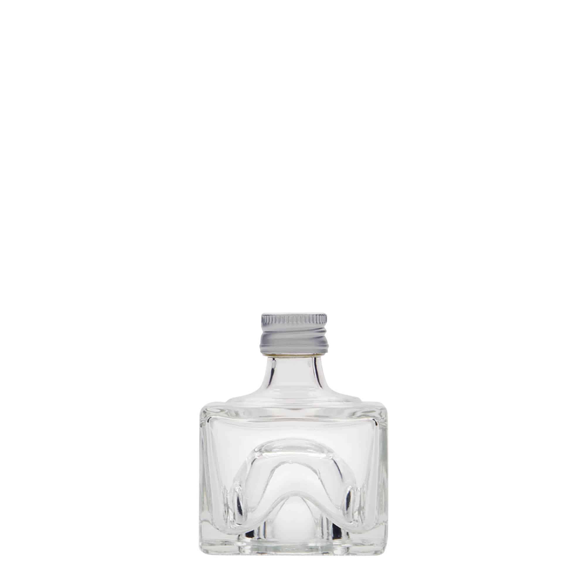 40 ml glasflaska 'Cocolores', fyrkantig, mynning: PP 18