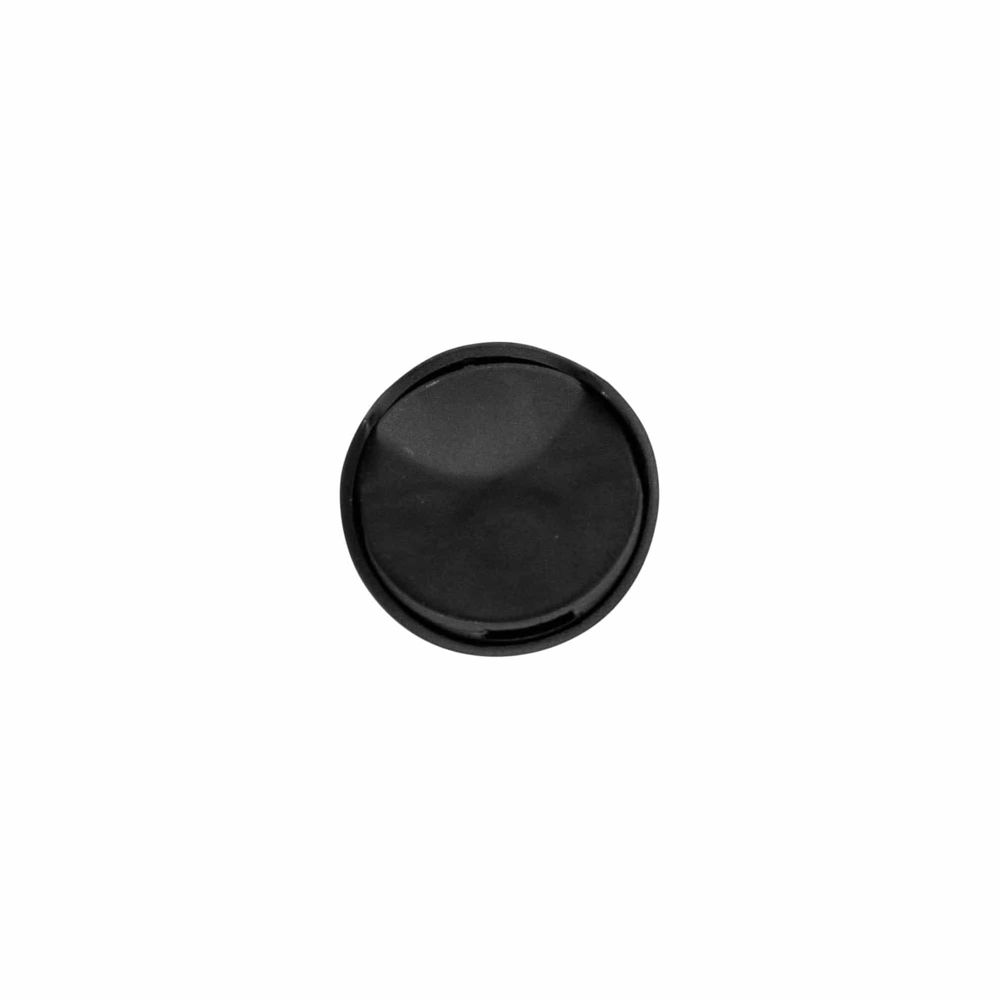 Skruvlock Disc Top, PP-plast, svart, för öppning: 24/410 Skruvlock Disc Top, PP-plast, svart, för öppning: 24/410