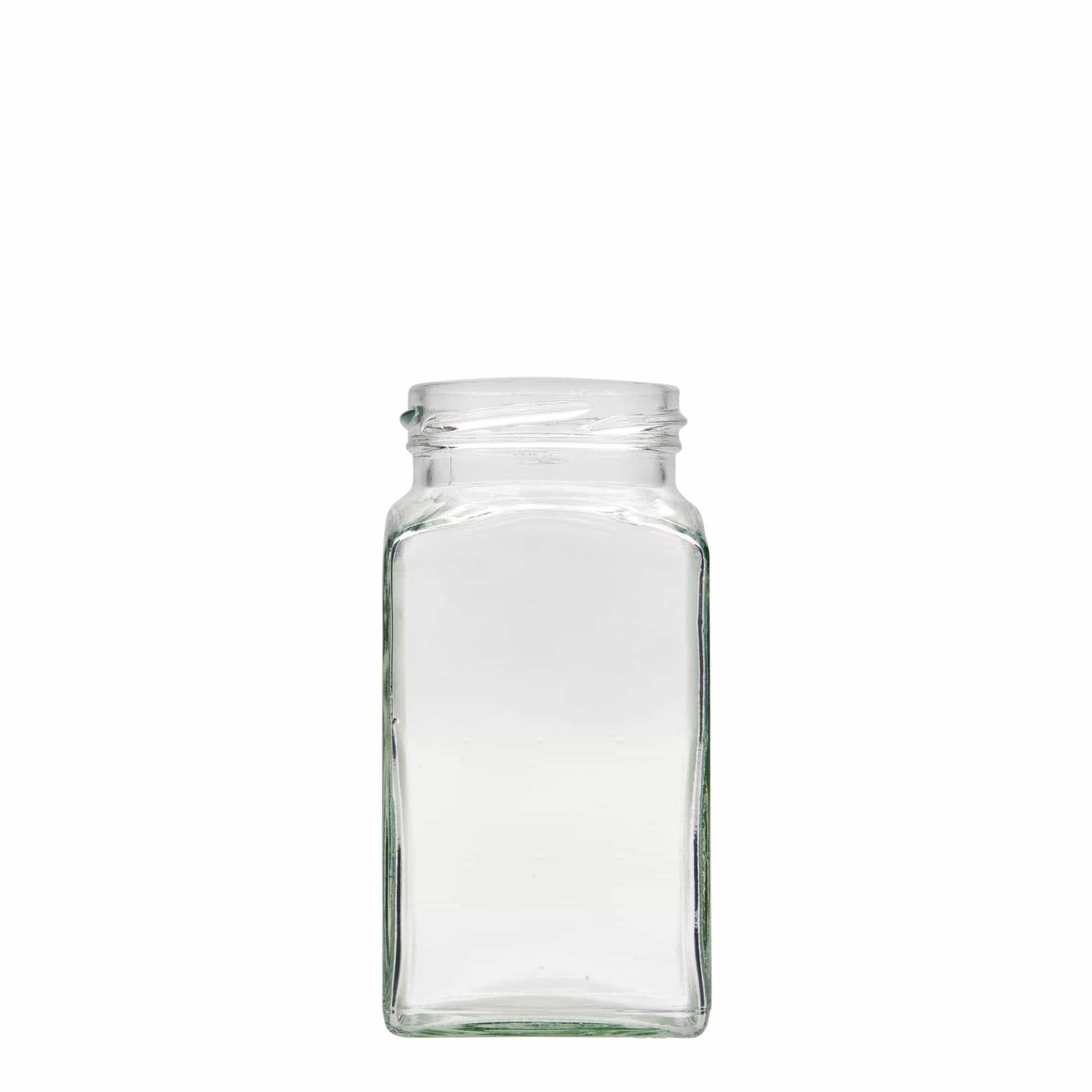 312 ml fyrkantigt glas, öppning: twist-off (TO 58) 312 ml fyrkantigt glas, öppning: twist-off (TO 58)
