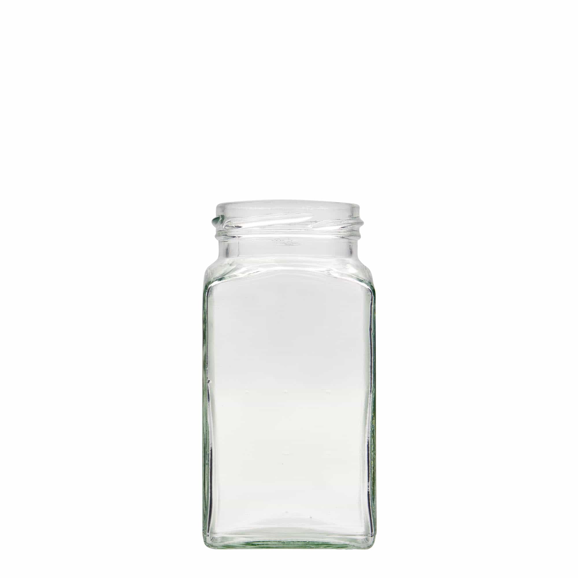 312 ml fyrkantigt glas, öppning: twist-off (TO 58)