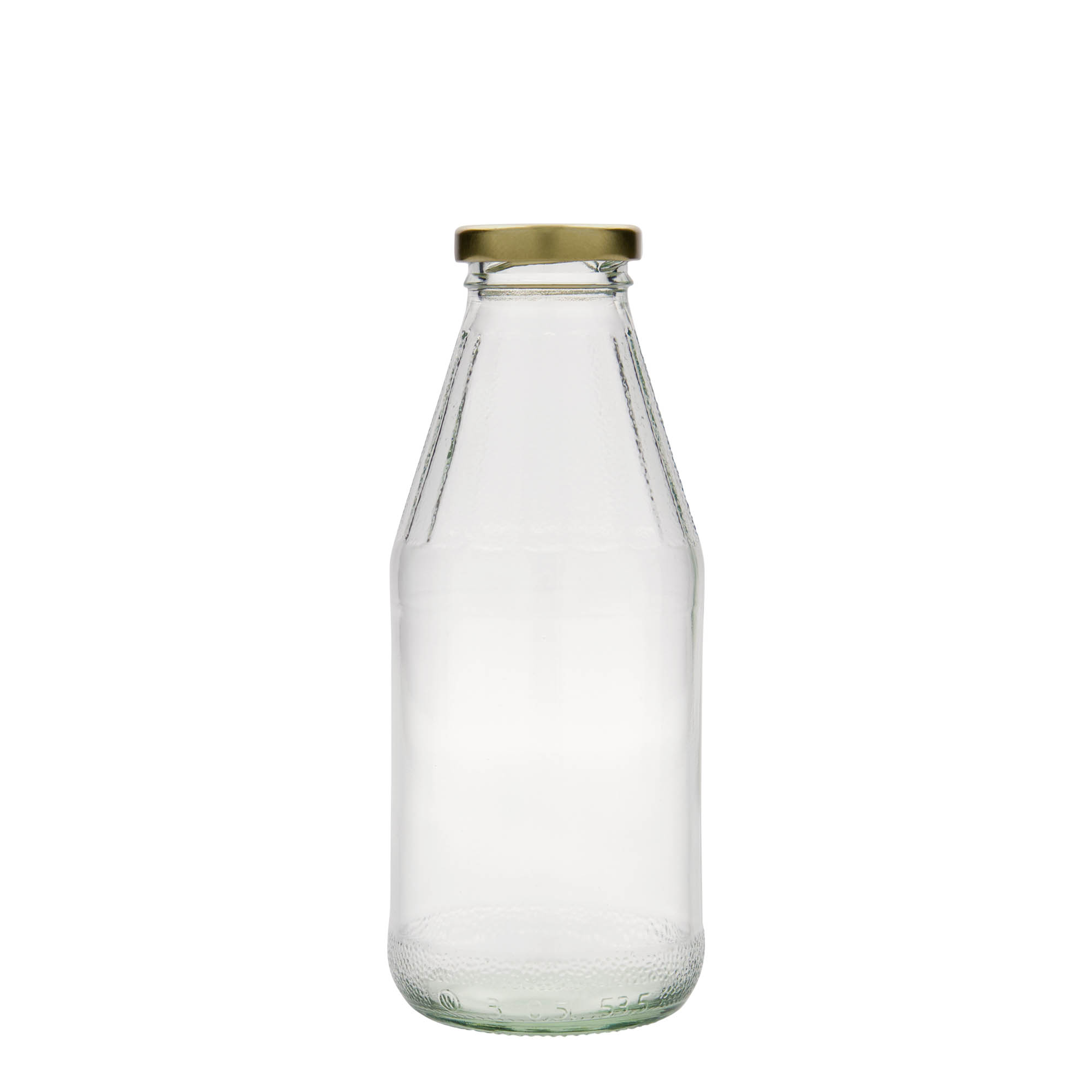 500 ml universalflaska med vid hals, glas, öppning: Twist-Off (TO 43)