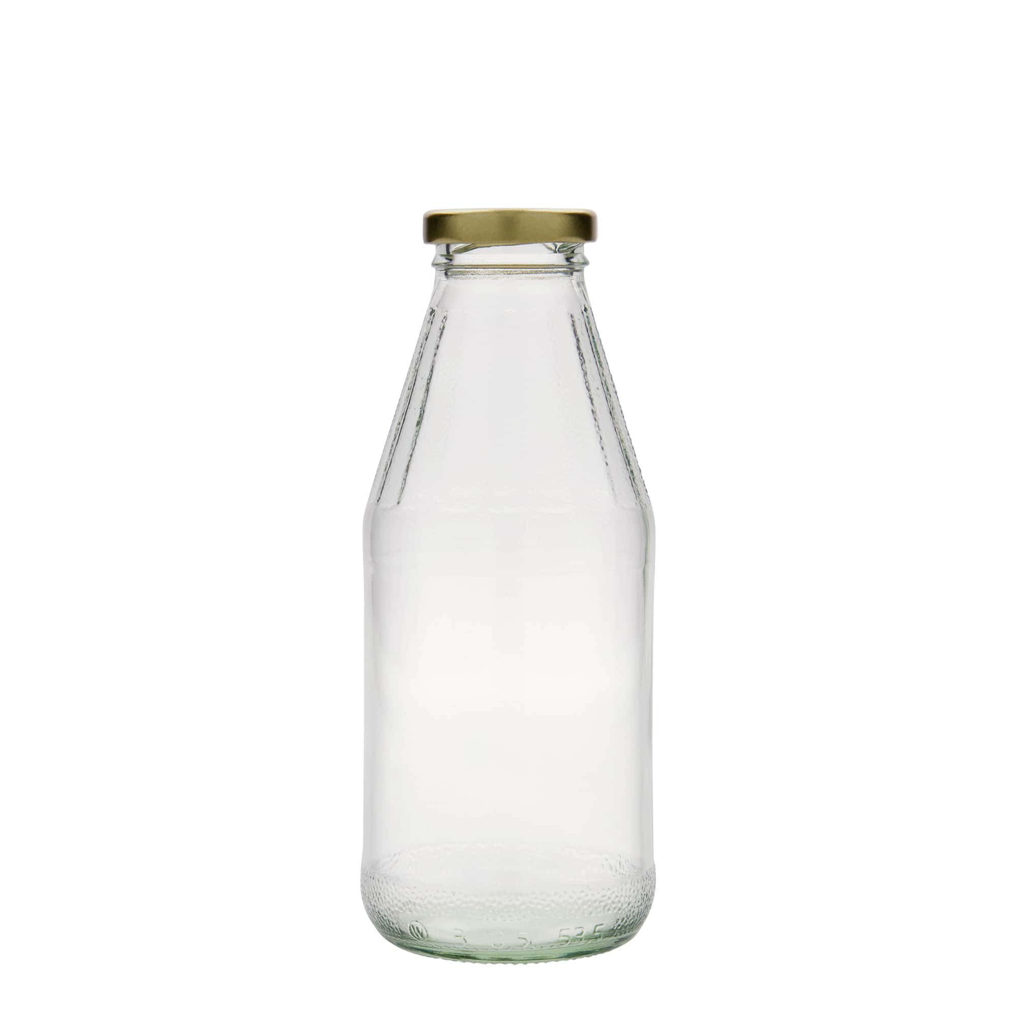 500 ml universalflaska med vid hals, glas, öppning: Twist-Off (TO 43)