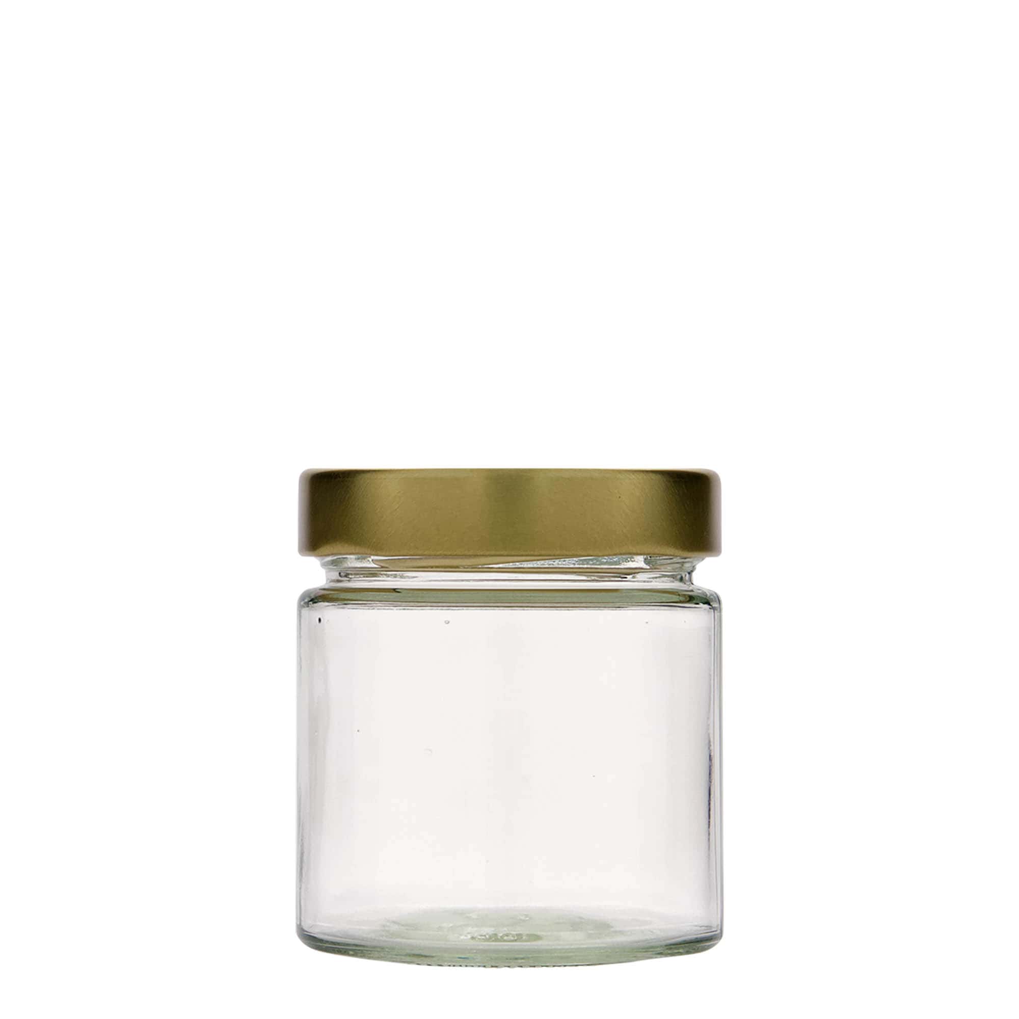 220 ml rund glas 'Aurora', öppning: Deep-Twist-Off (DTO 66)