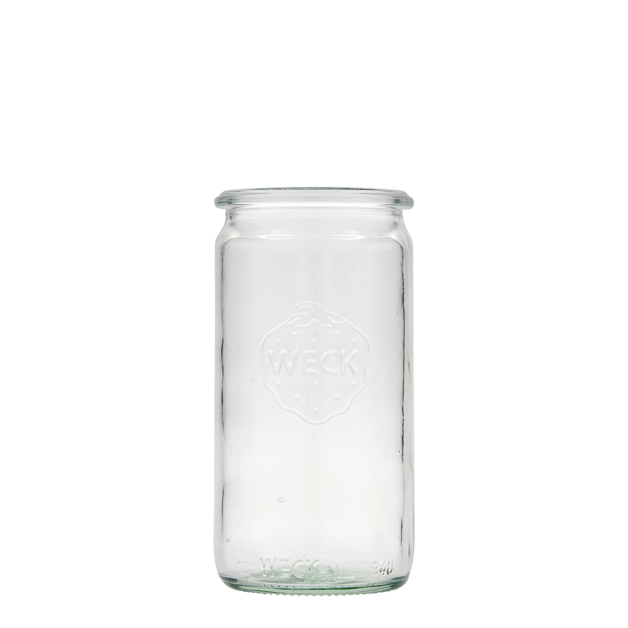 340 ml WECK-cylinderglas, öppning: rund kant 340 ml WECK-cylinderglas, öppning: rund kant