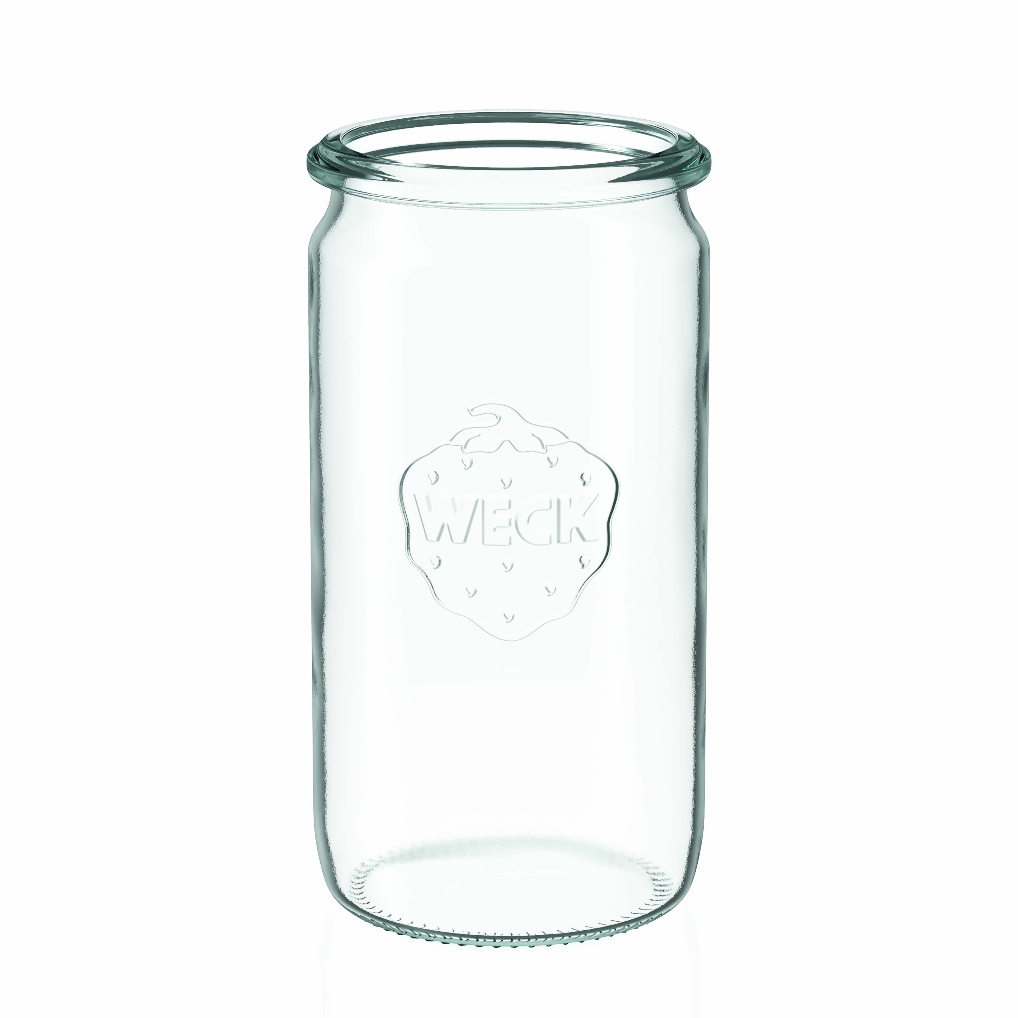 340 ml WECK-cylinderglas, öppning: rund kant