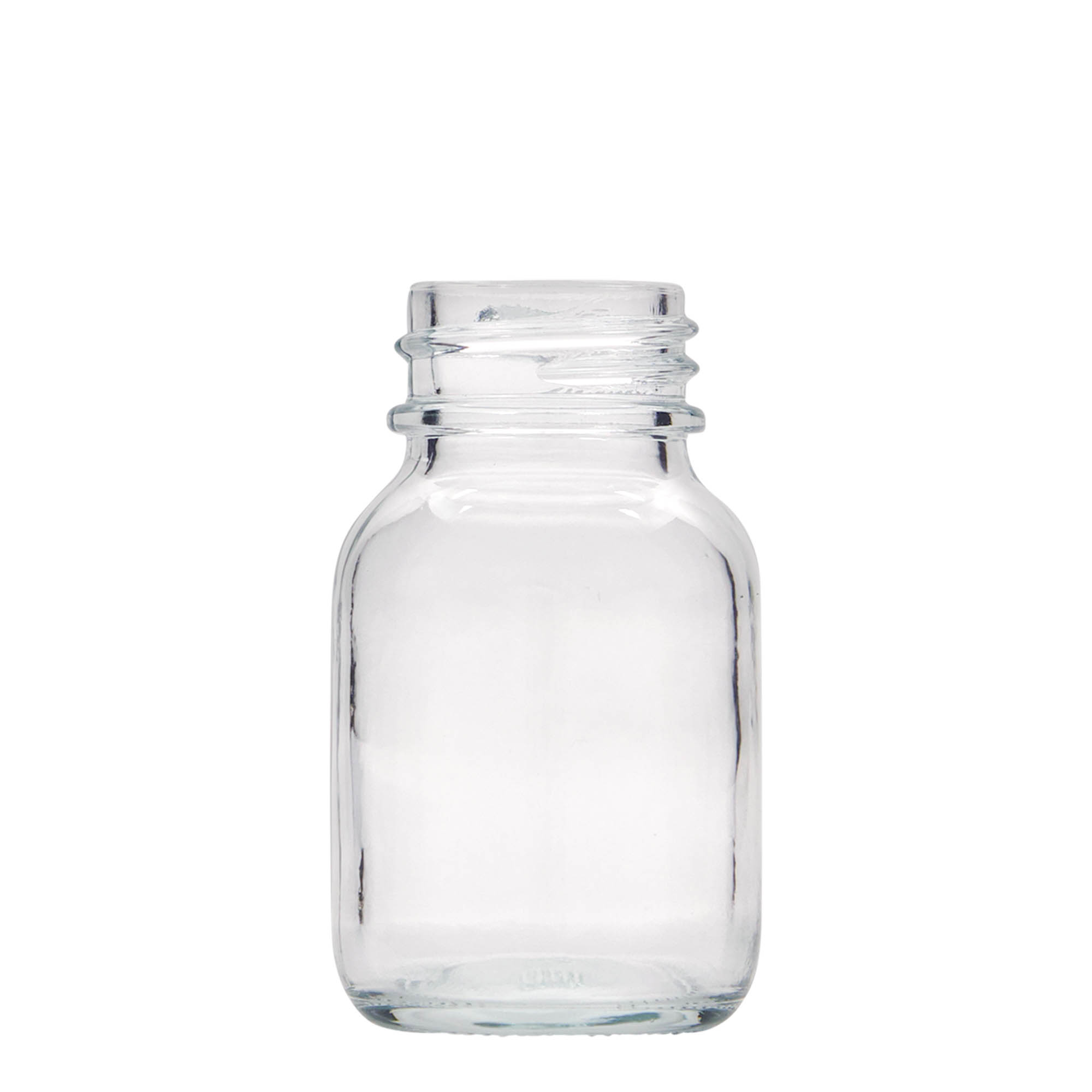 50 ml vid halsglas, mynning: DIN 32 50 ml vid halsglas, mynning: DIN 32