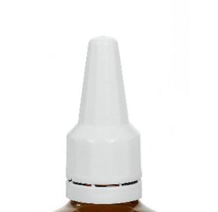 Skruvlock med applikator, PE-plast, vit, för mynning: DIN 18 Skruvlock med applikator, PE-plast, vit, för mynning: DIN 18