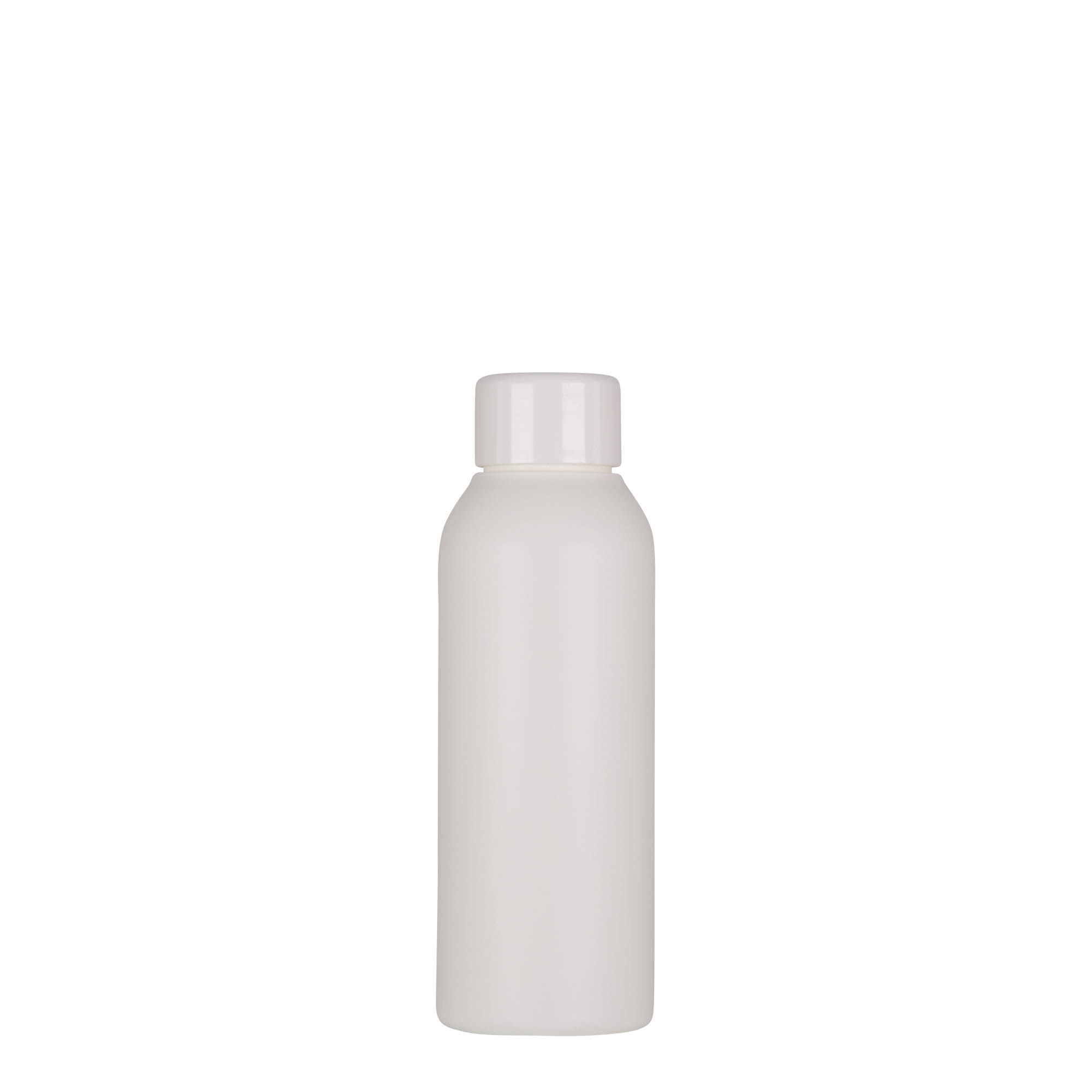 100 ml plastflaska 'Tuffy', HDPE, vit, öppning: 24/410