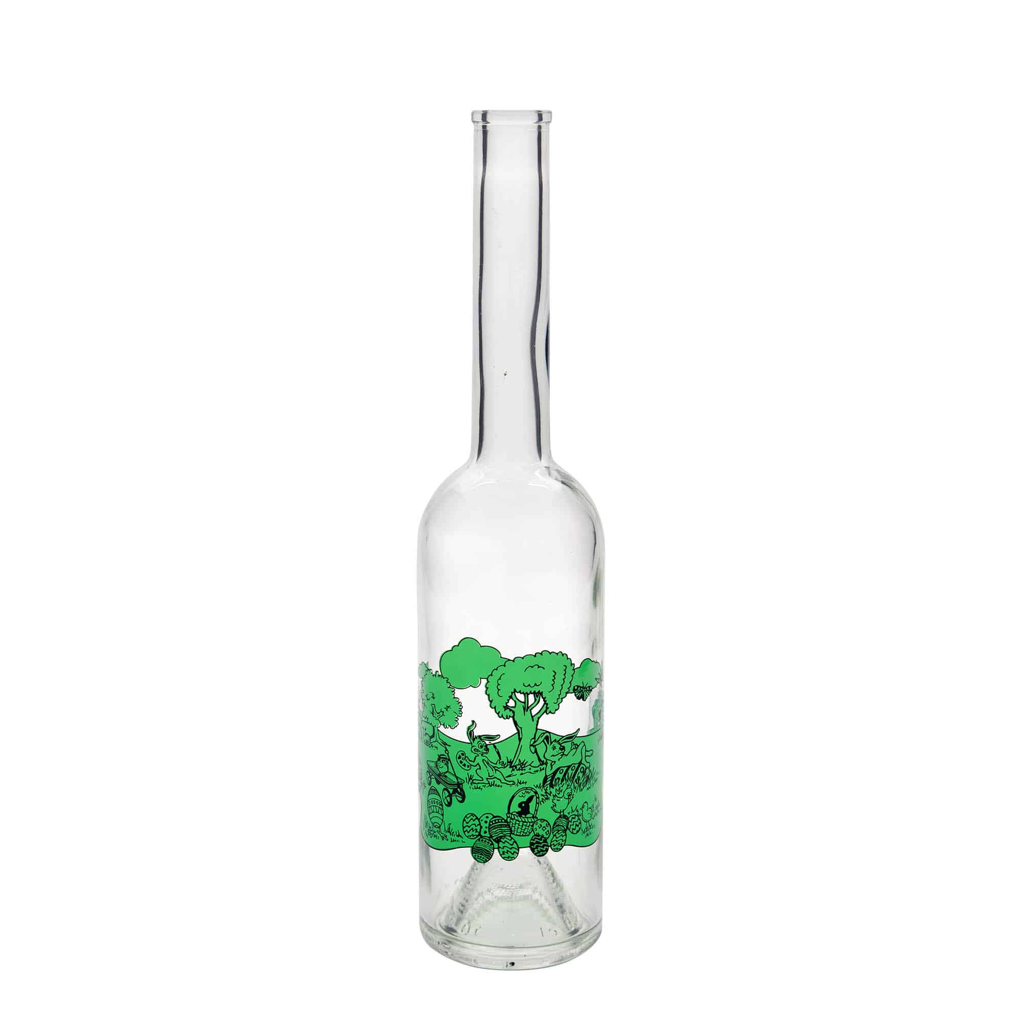 500 ml glasflaska 'Opera', motiv: Glad Påsk, mynning: kork 500 ml glasflaska 'Opera', motiv: Glad Påsk, mynning: kork