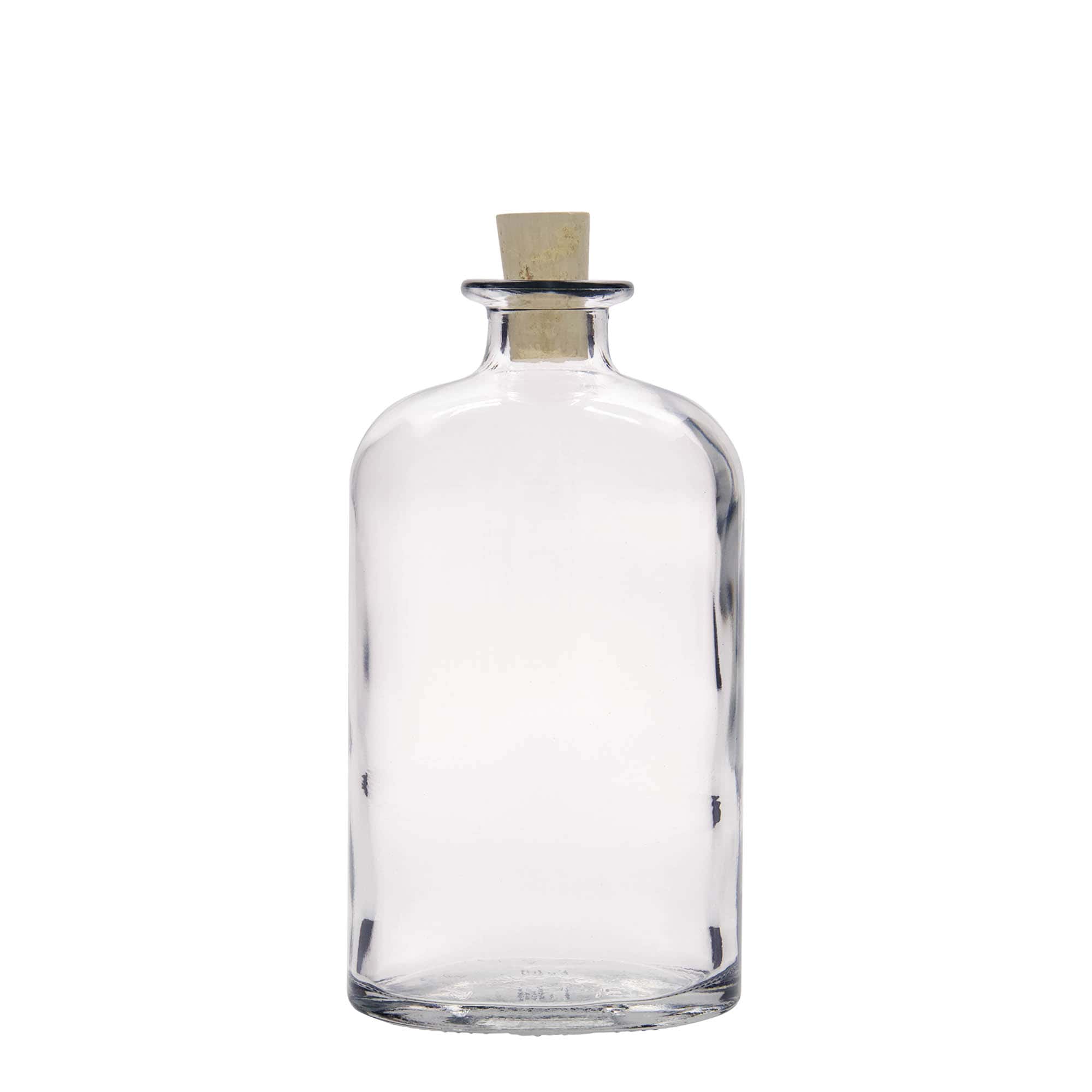 500 ml glasflaska 'Dundee', oval, mynning: kork 500 ml glasflaska 'Dundee', oval, mynning: kork