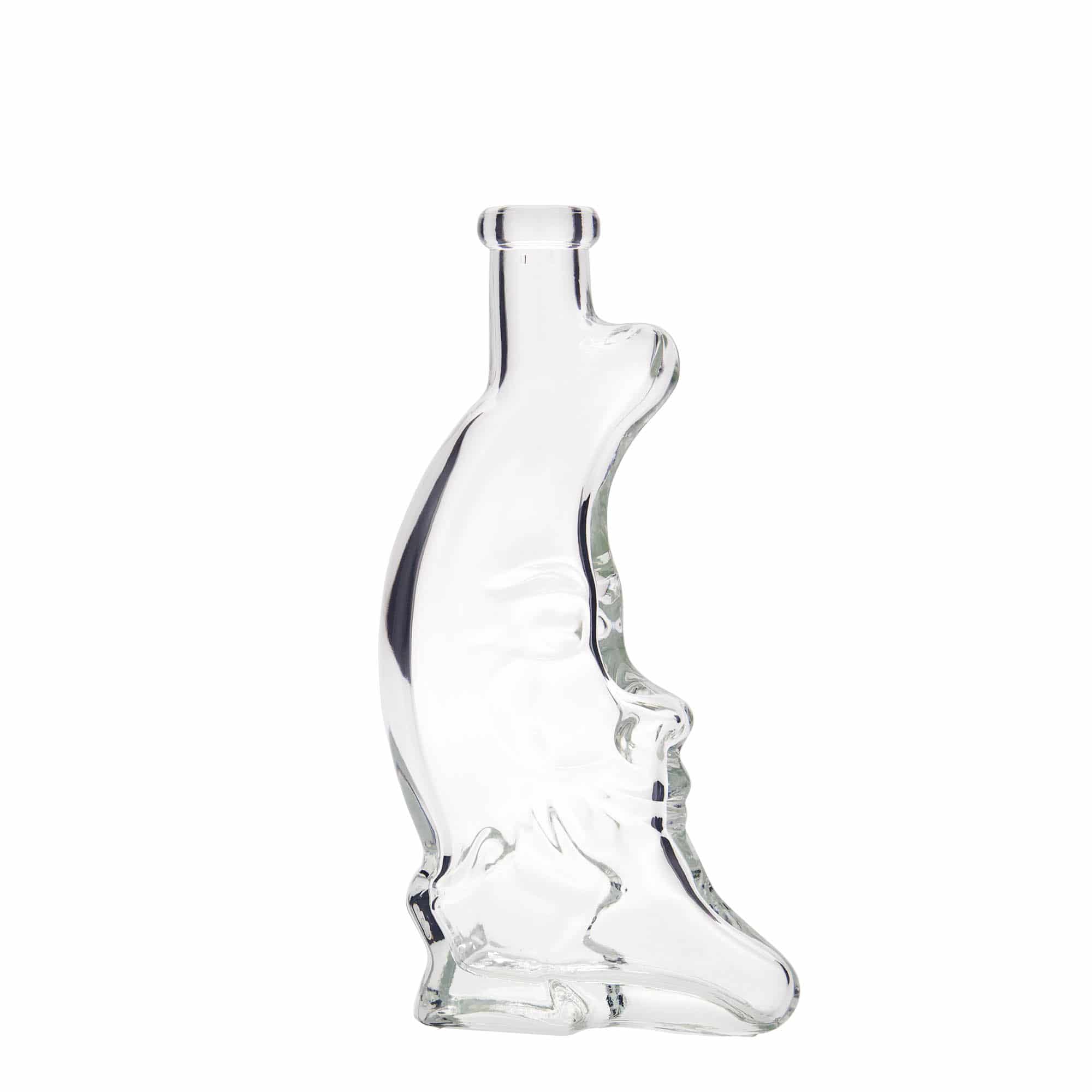 200 ml glasflaska 'Måne', mynning: kork