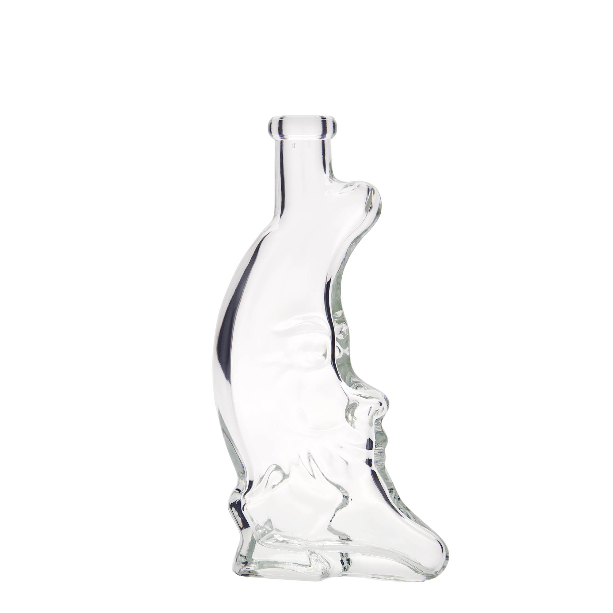 200 ml glasflaska 'Mond', öppning: kork