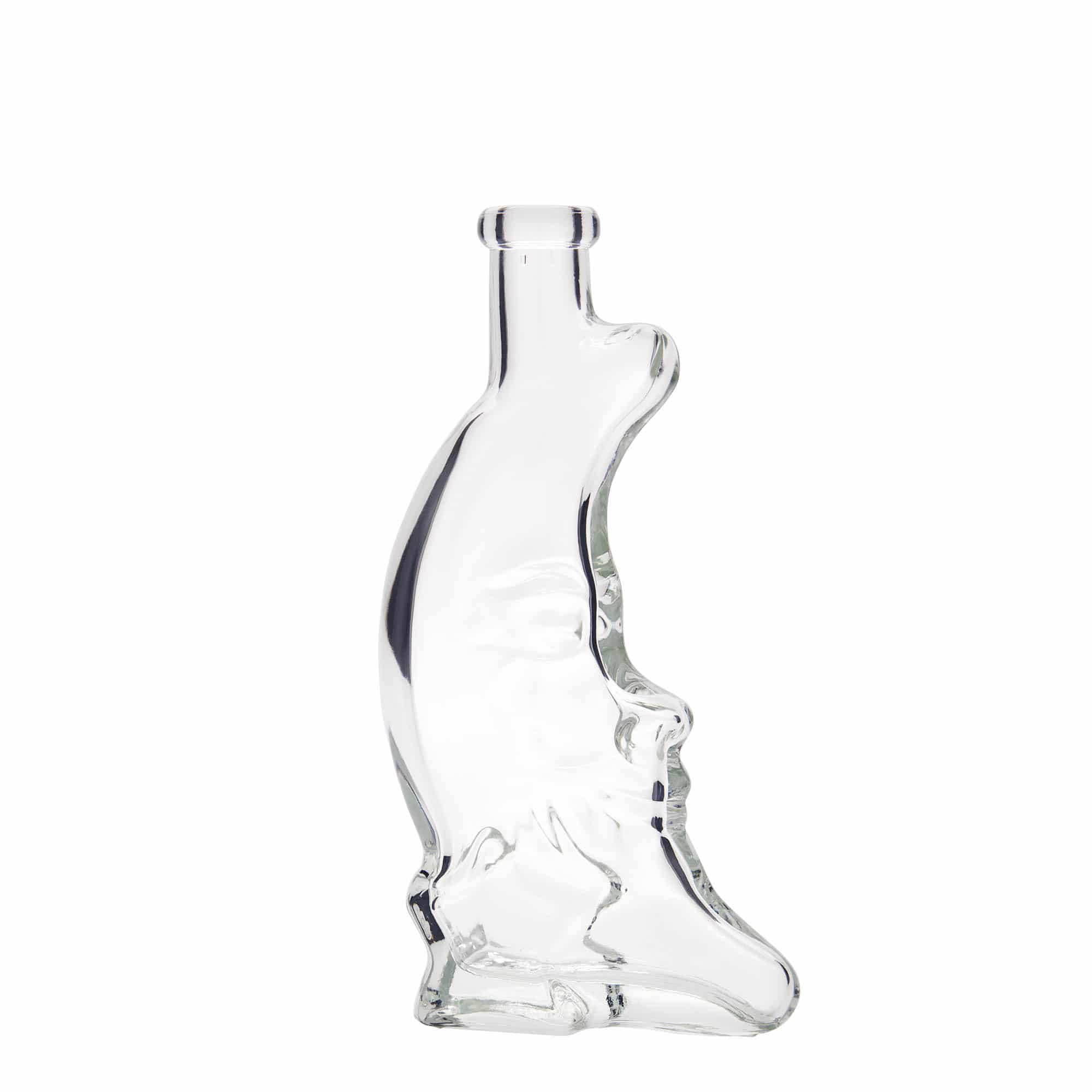 200 ml glasflaska 'Mond', öppning: kork