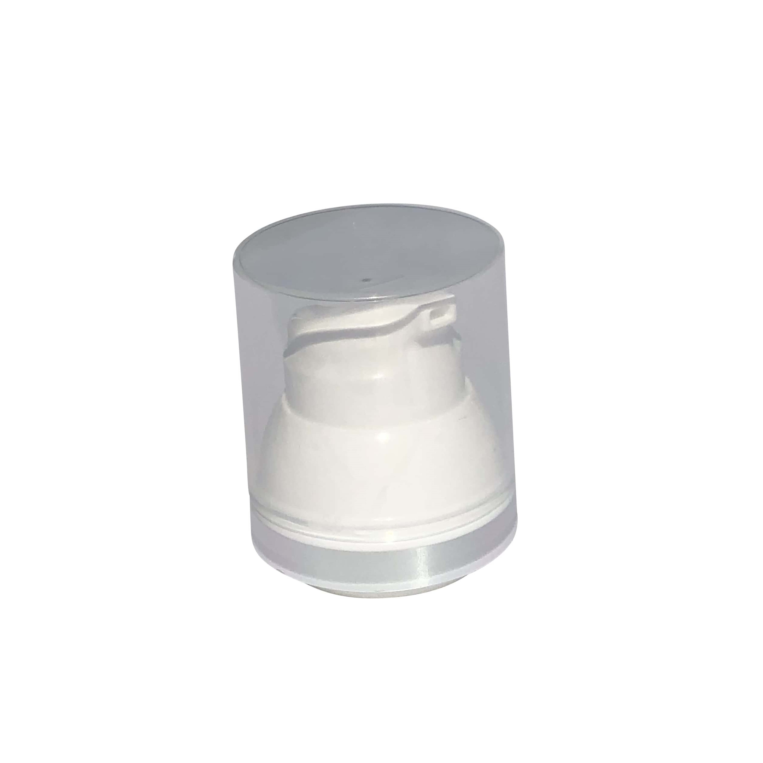 Airless dispenser pumphuvud 'Mezzo', PP-plast, vit