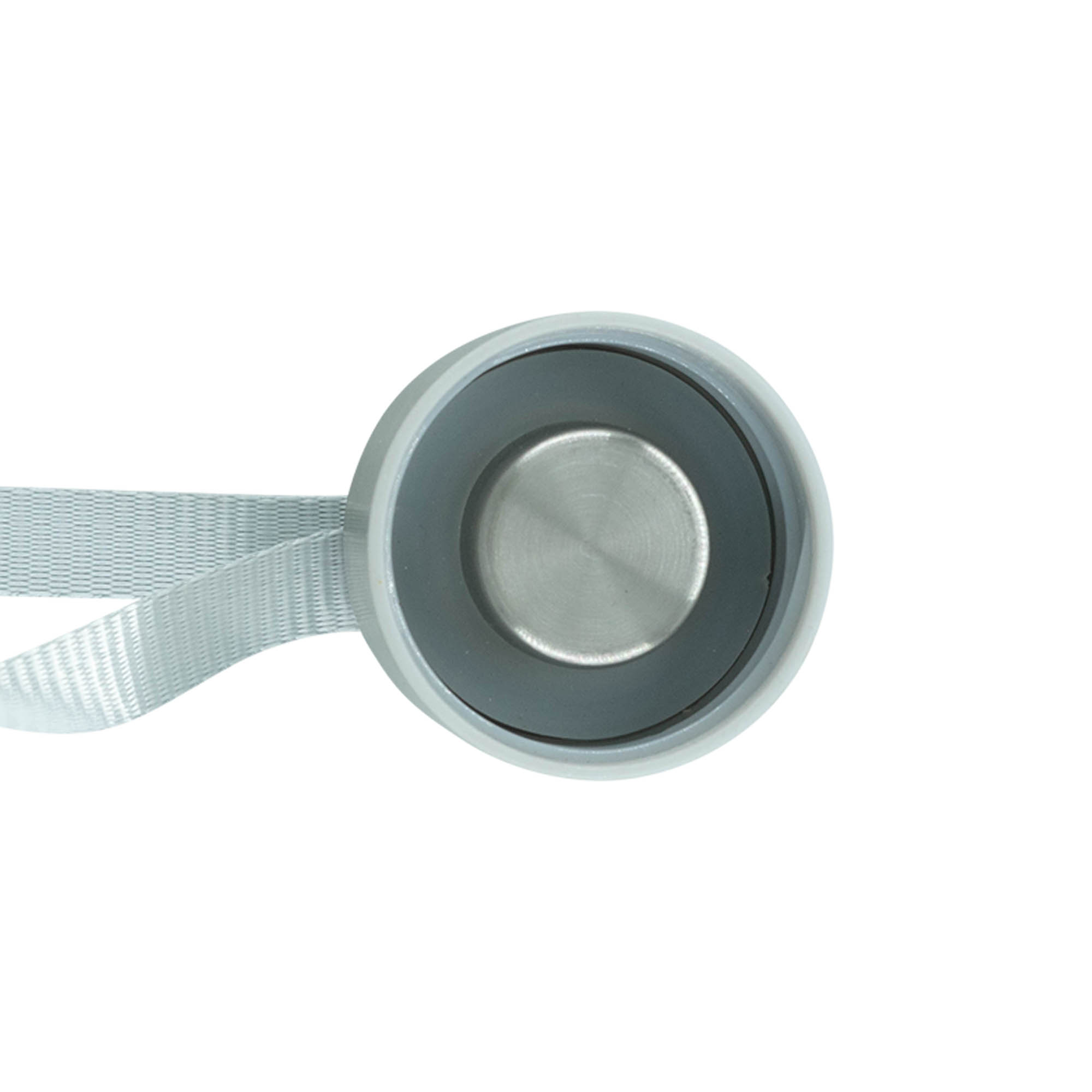 Skruvlock 'Perseus' med band, metall, silver