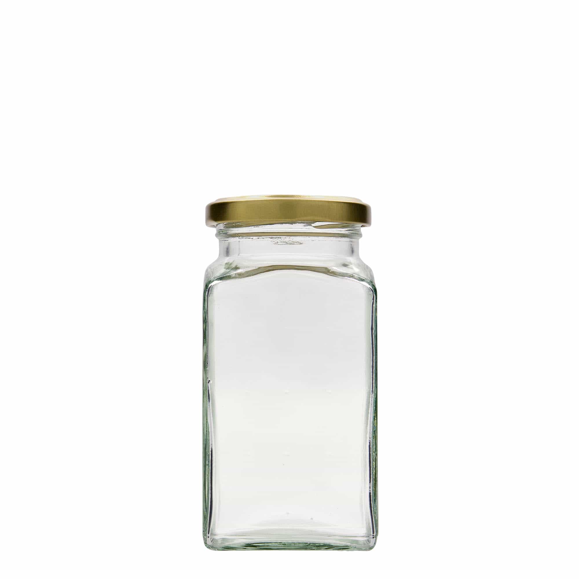 312 ml fyrkantigt glas, öppning: twist-off (TO 58)