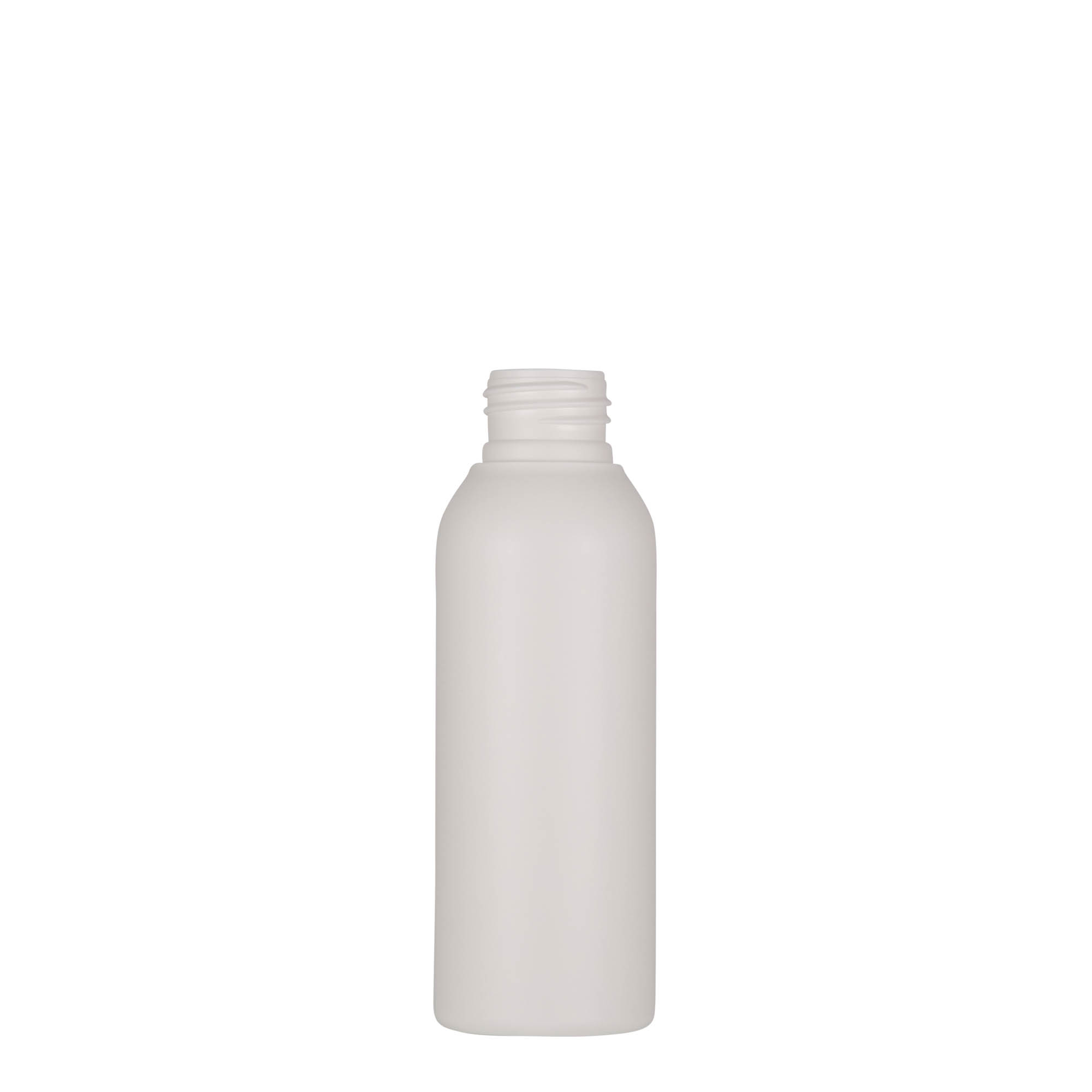 100 ml plastflaska 'Tuffy', HDPE, vit, öppning: 24/410