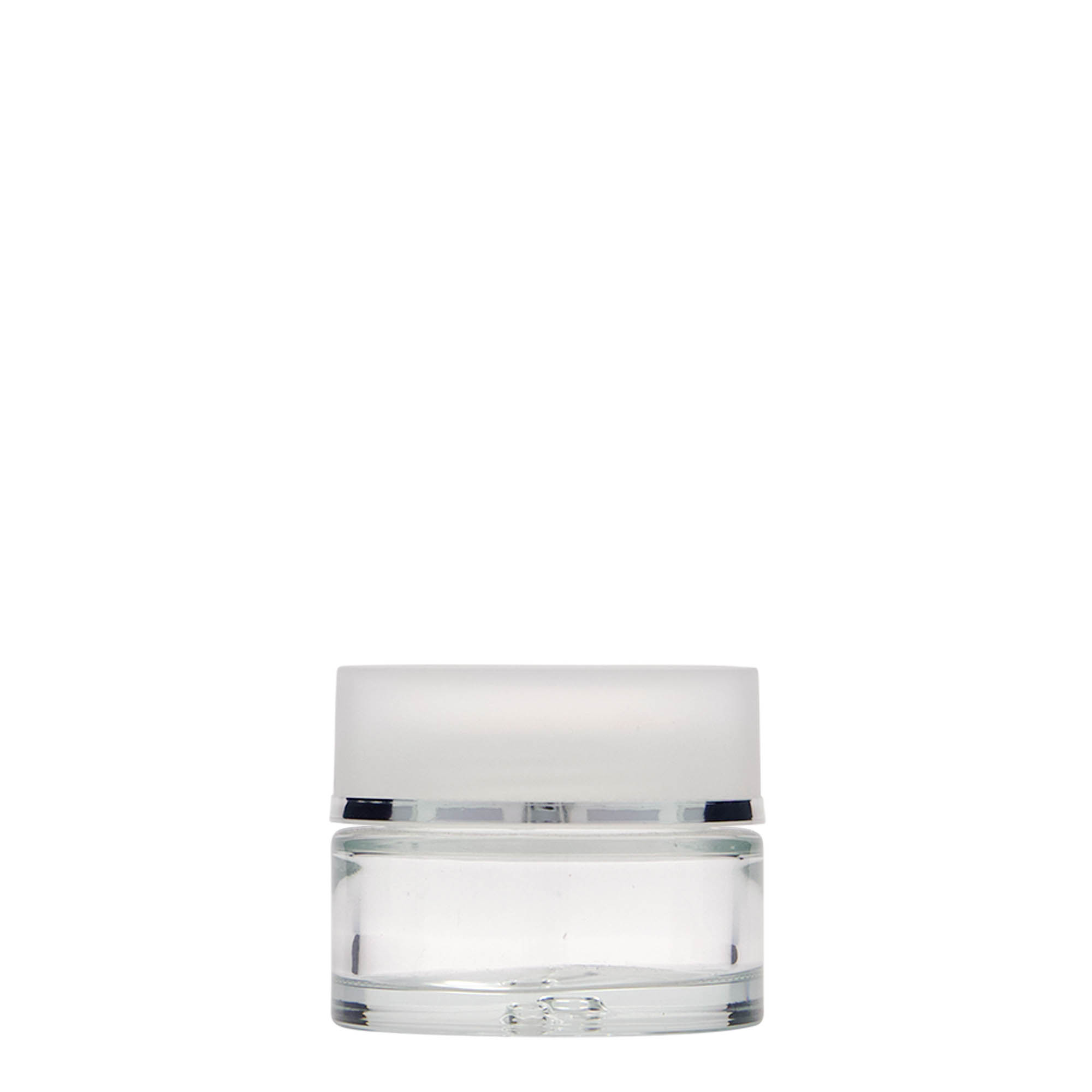 30 ml burk 'Clear Edition', glas, öppning: skruvlock