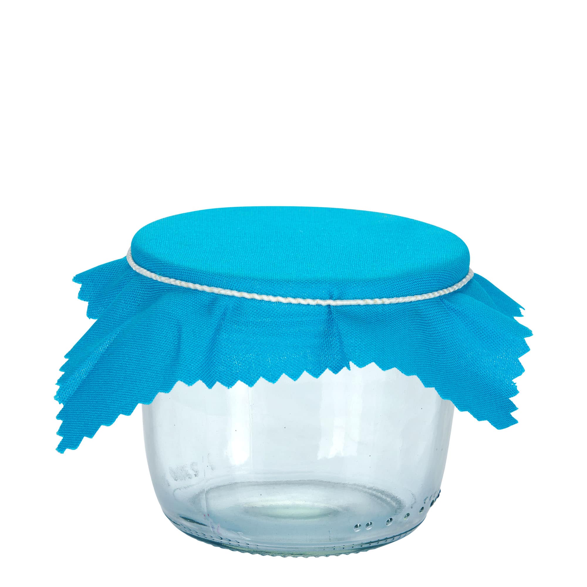 Tygunderlägg 12x12, kvadratiskt, textil, petrol, öppning: TO38-TO53