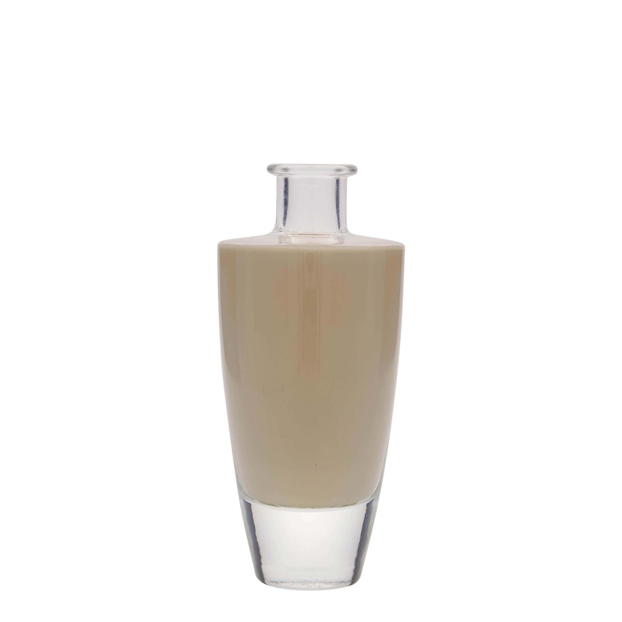 200 ml glasflaska 'Vanessa', oval, öppning: kork