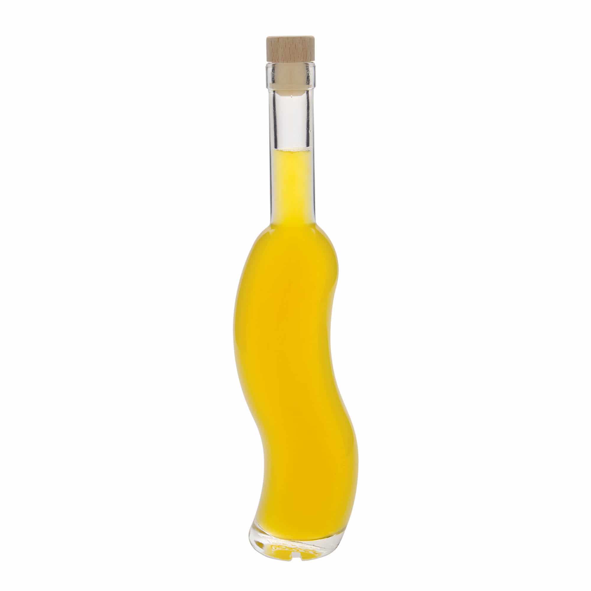 350 ml glasflaska 'La-Ola', halvrund, mynning: kork