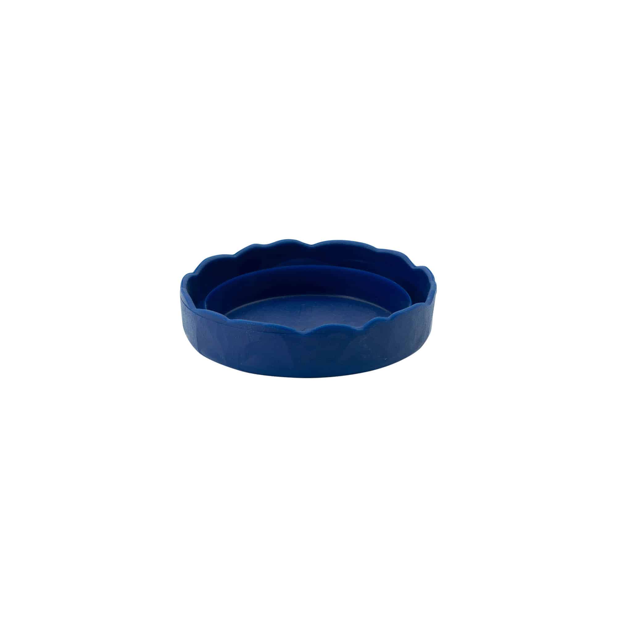 Snäpplock för keramikburk med smal hals, HDPE, blå