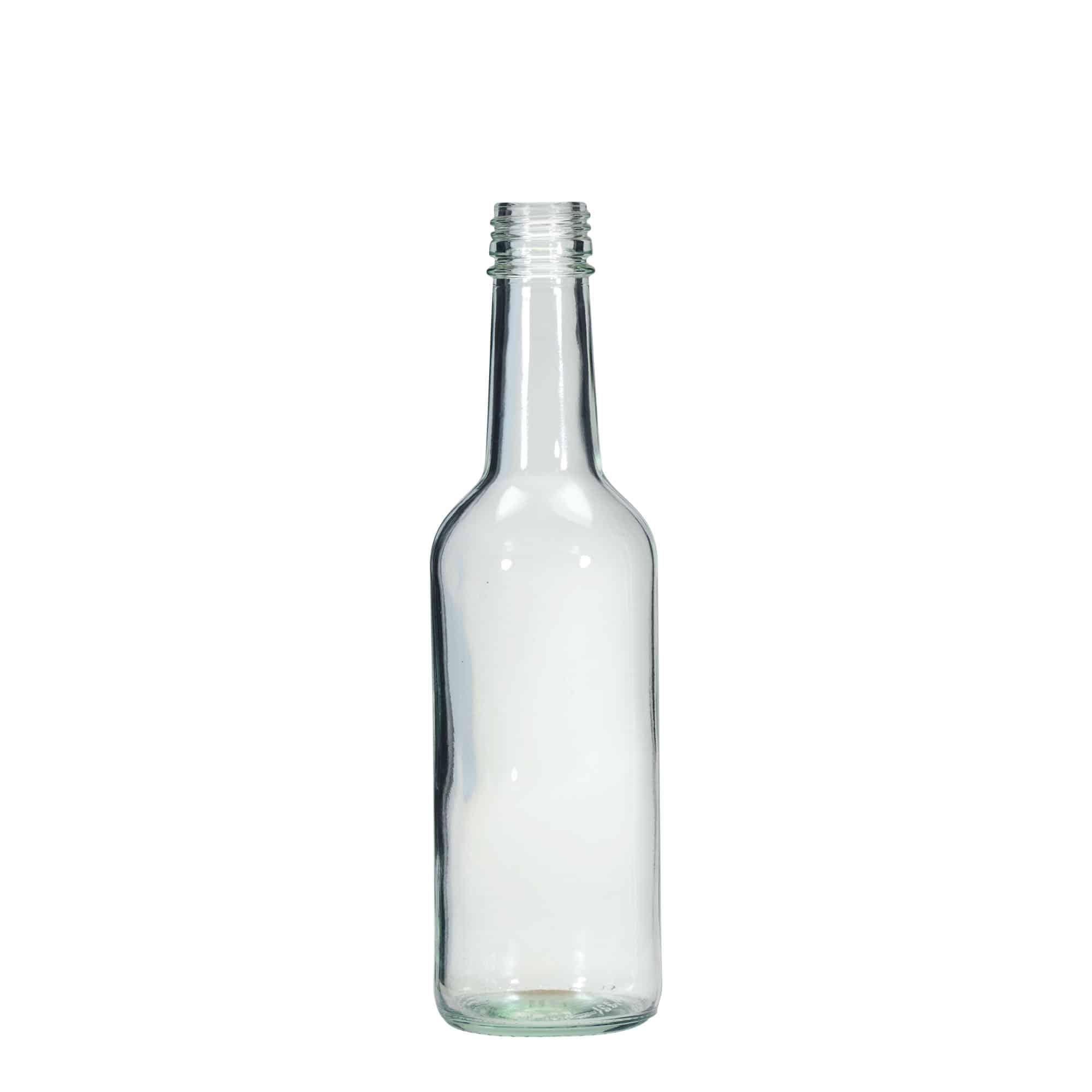 330 ml universalflaska, glas, mynning: PP 28 330 ml universalflaska, glas, mynning: PP 28