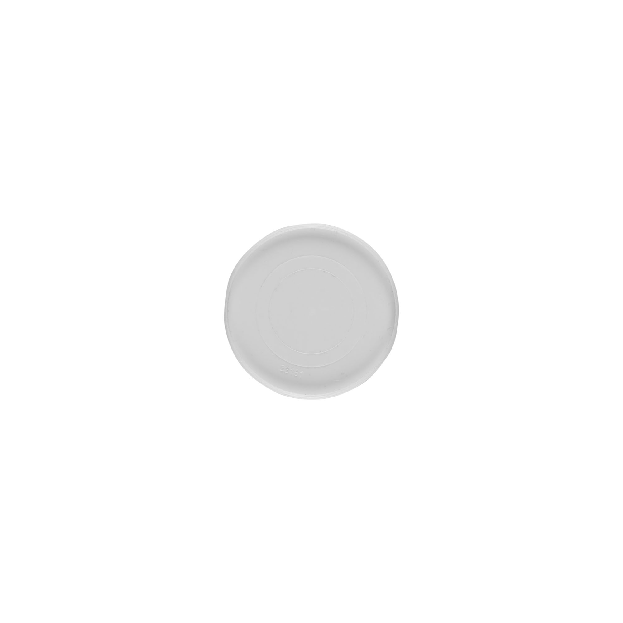 Täckskiva för 50 ml 'Bianca', PP-plast, vit Täckskiva för 50 ml 'Bianca', PP-plast, vit