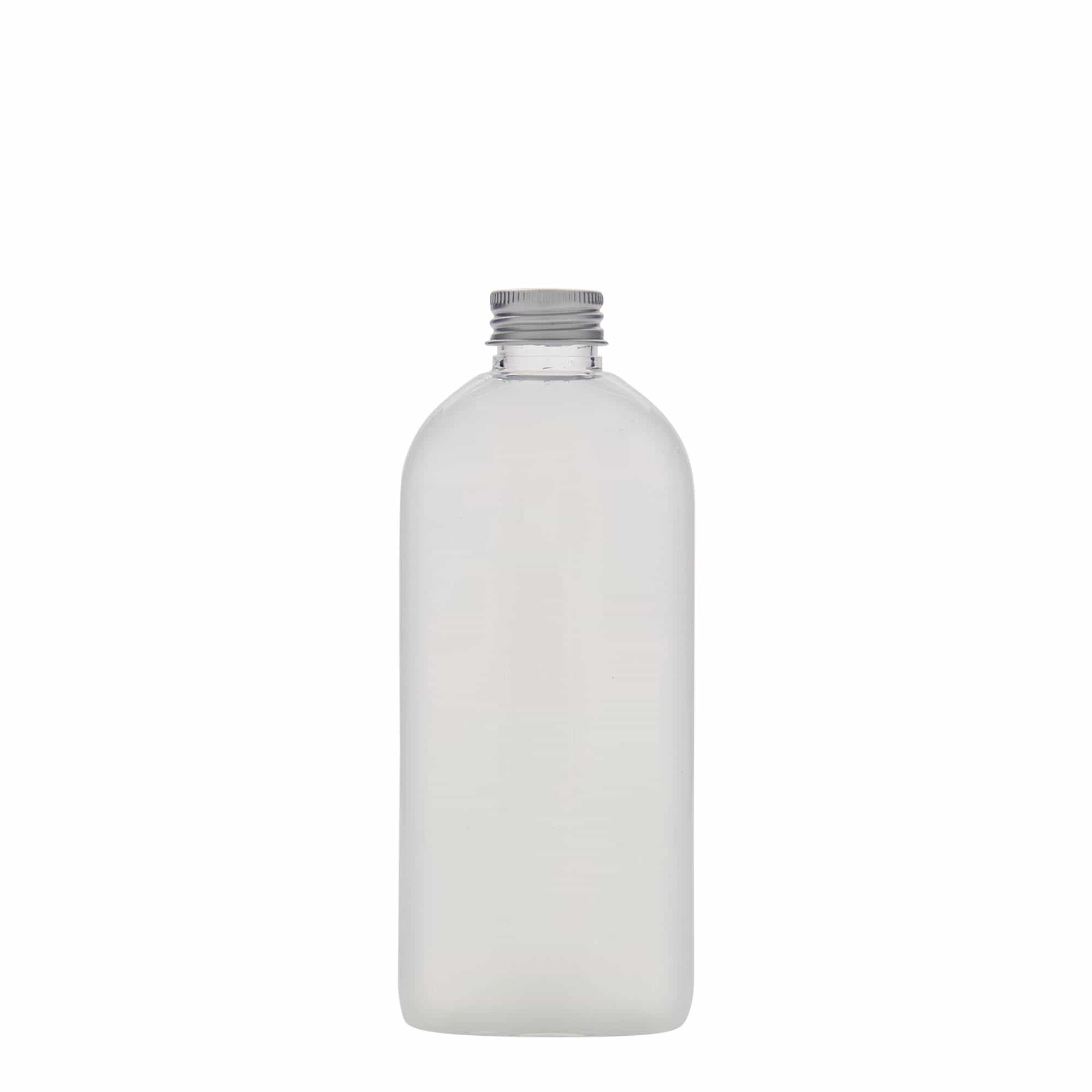 250 ml PET-flaska 'Iris', oval, plast, mynning: 24/410