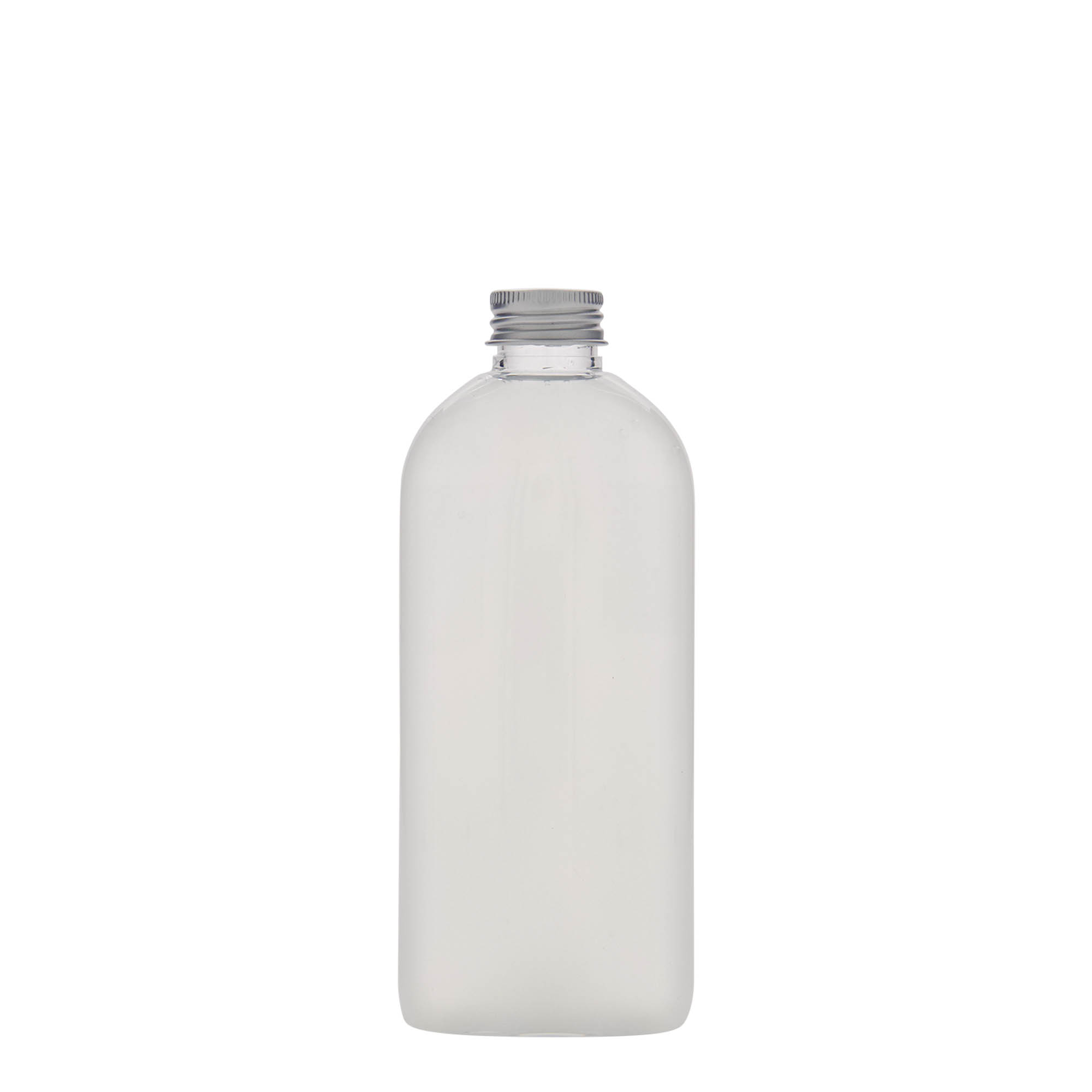250 ml PET-flaska 'Iris', oval, plast, öppning: 24/410